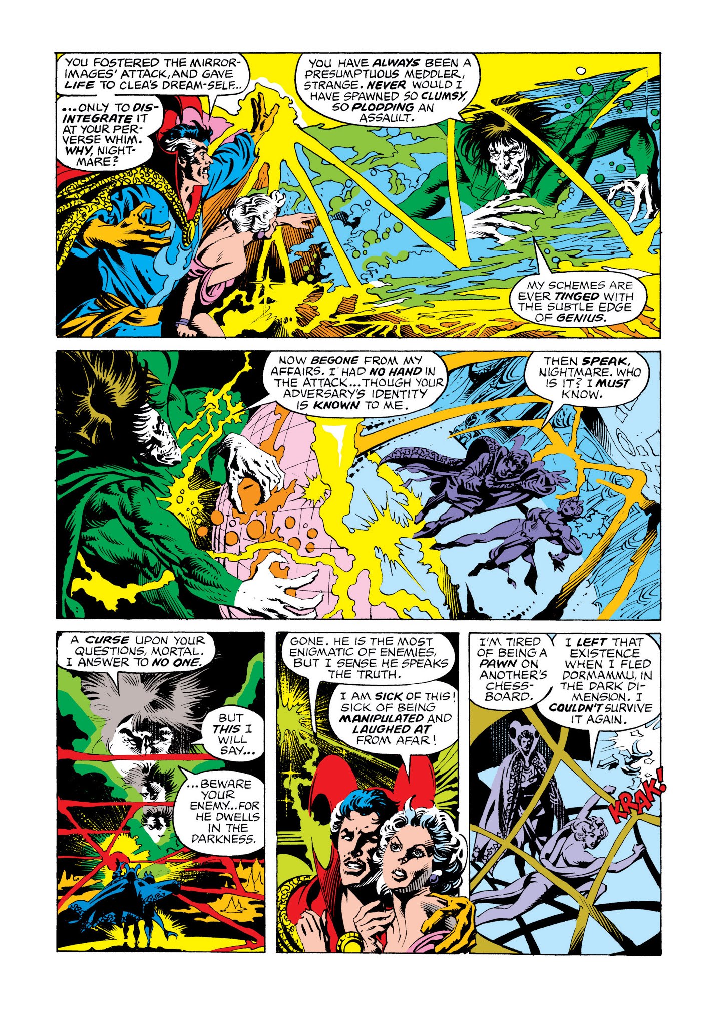 Read online Marvel Masterworks: Doctor Strange comic -  Issue # TPB 7 (Part 2) - 92