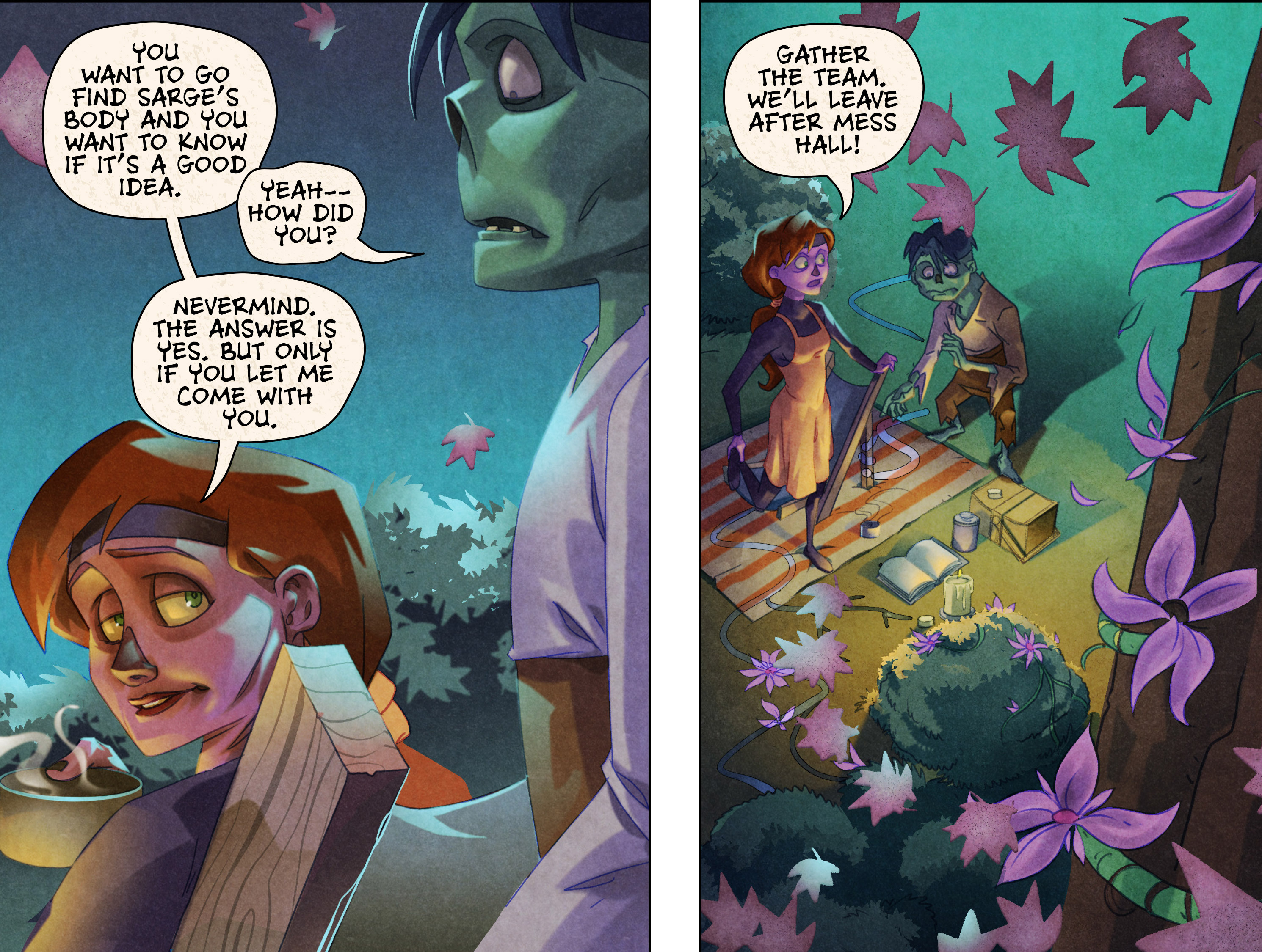 Read online Zombie Camp comic -  Issue #1 - 13