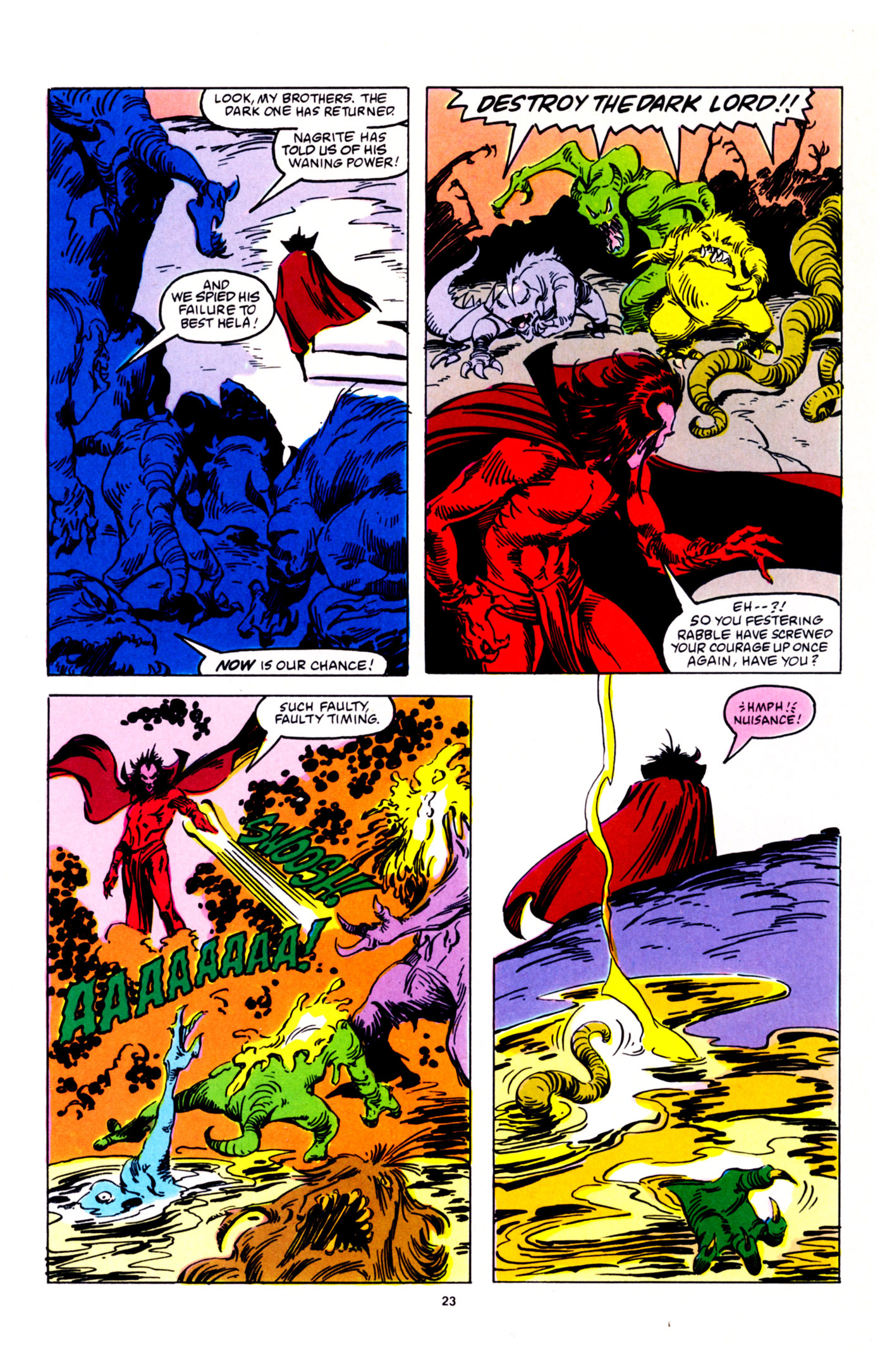 Read online Mephisto Vs. ... comic -  Issue #4 - 24