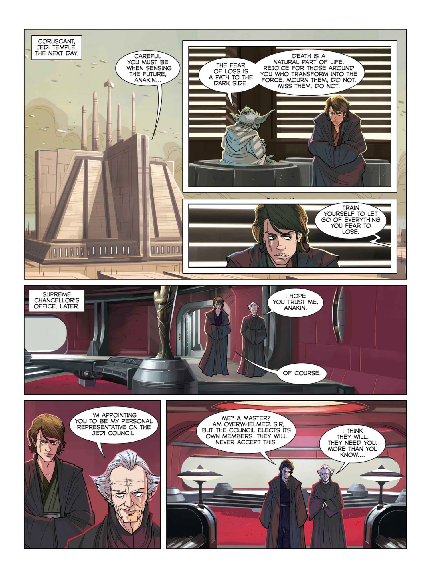 Read online Star Wars: The Prequel Trilogy: A Graphic Novel comic -  Issue # Full - 161