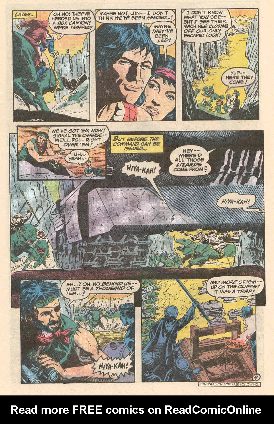 Read online Warlord (1976) comic -  Issue #80 - 21