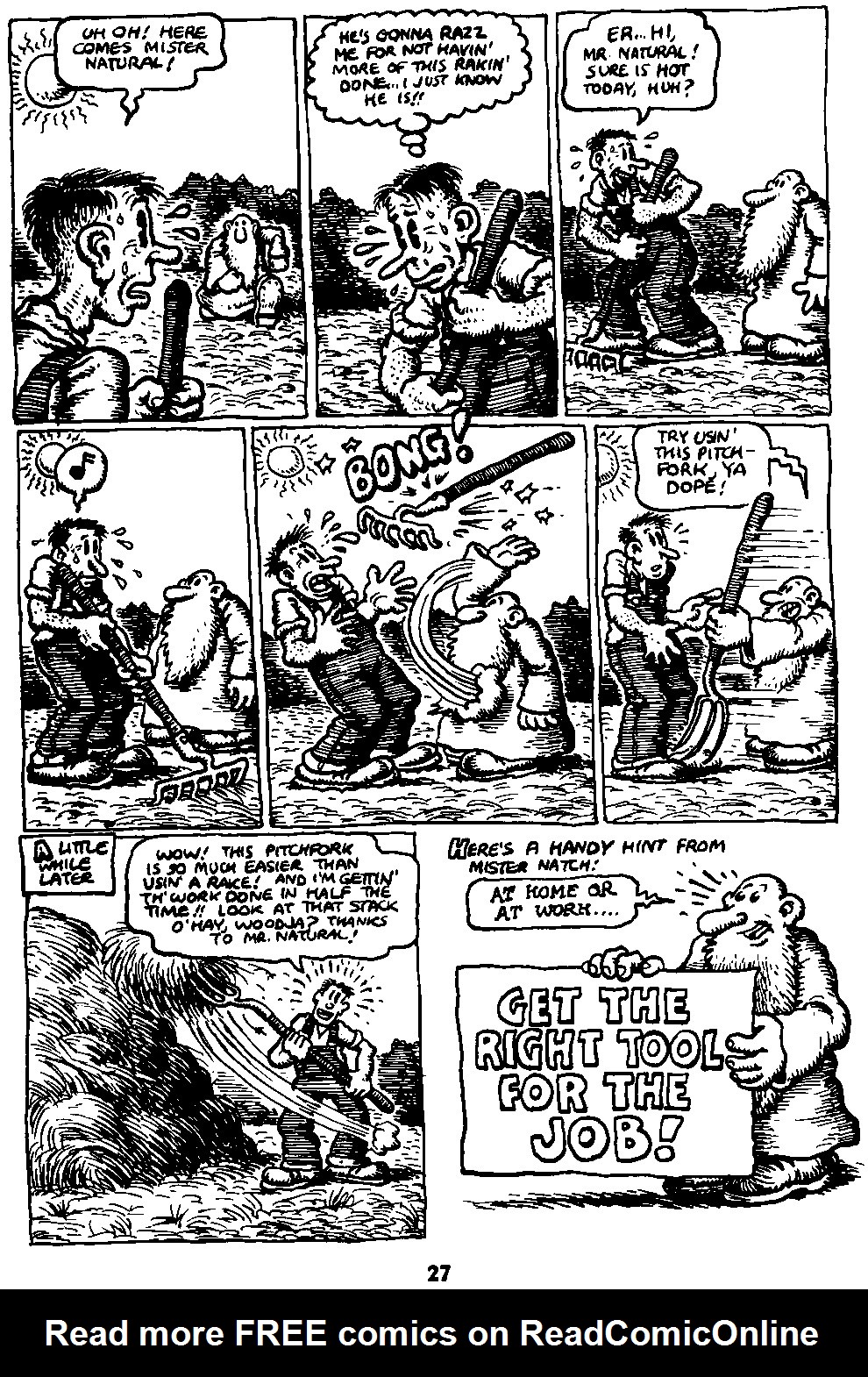 Read online Book of Mr. Natural comic -  Issue # TPB - 27