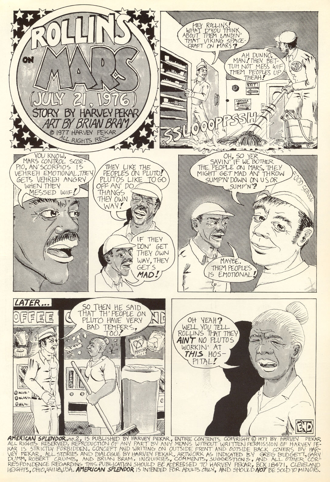 Read online American Splendor (1976) comic -  Issue #2 - 3