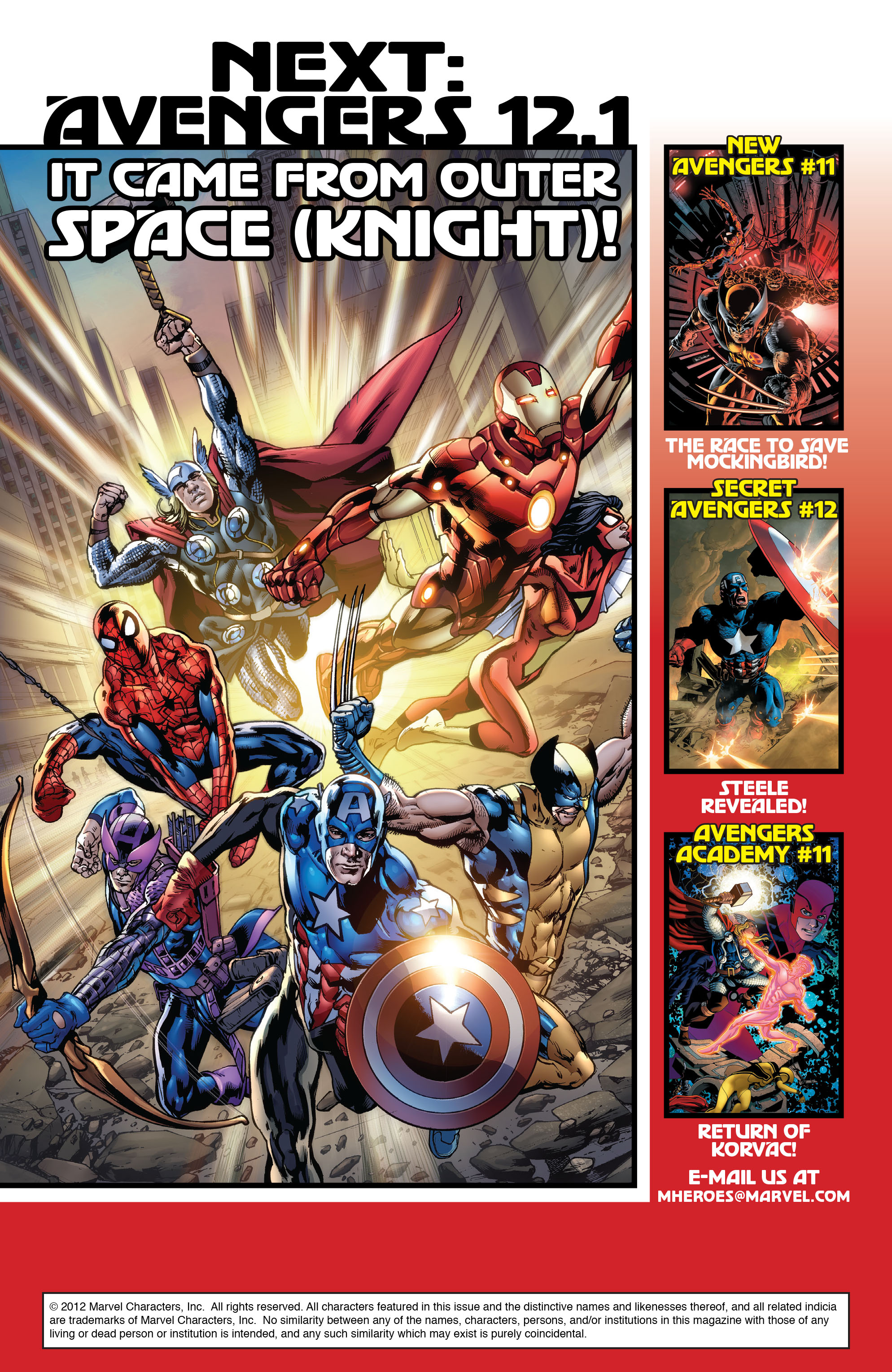 Read online Avengers (2010) comic -  Issue #12 - 23