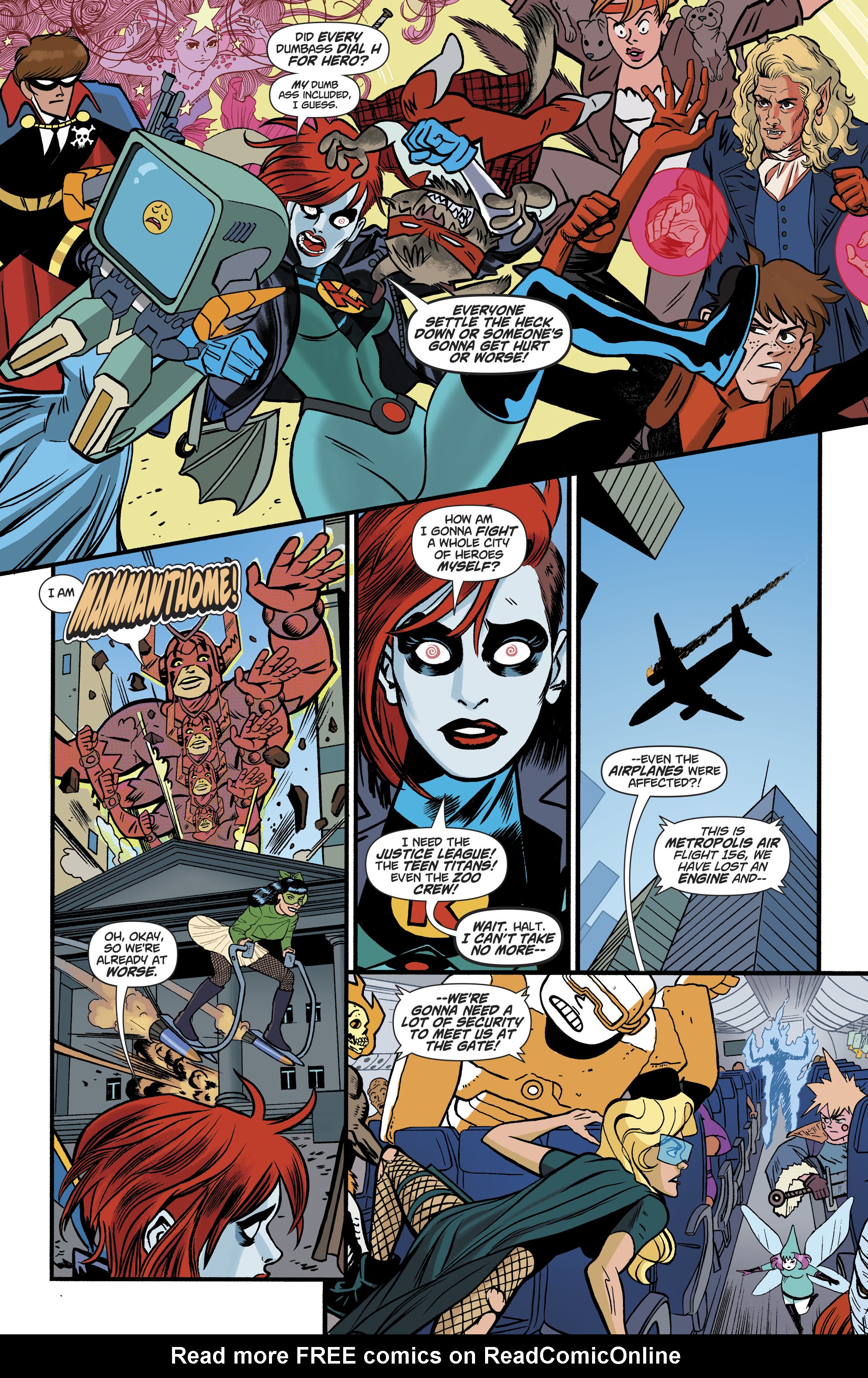 Read online Dial H For Hero comic -  Issue #6 - 7