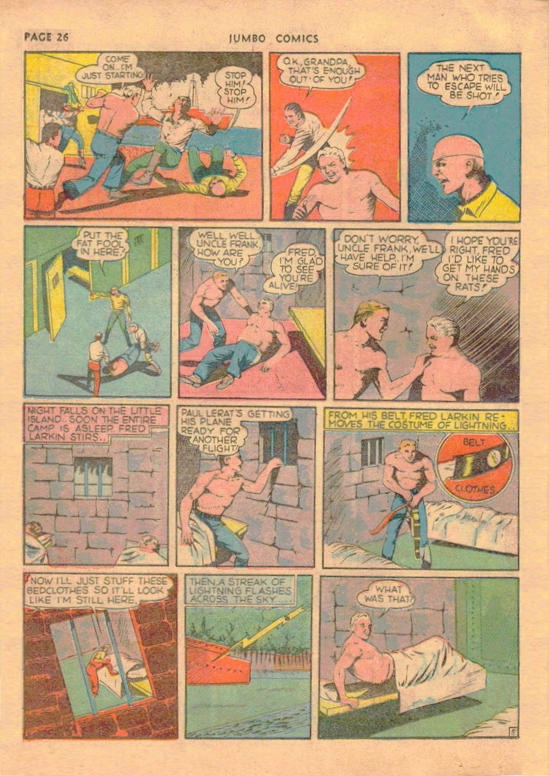 Read online Jumbo Comics comic -  Issue #19 - 28