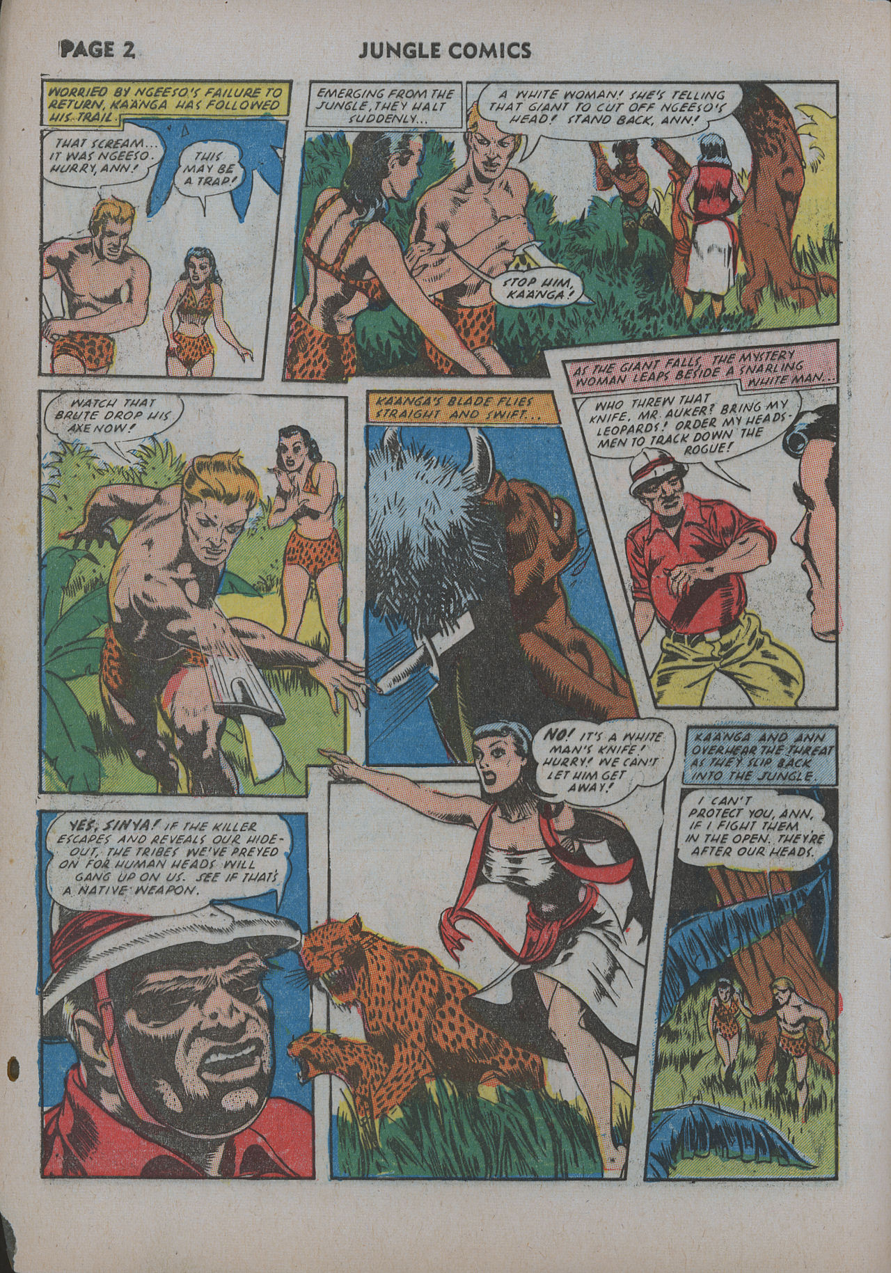 Read online Jungle Comics comic -  Issue #31 - 5