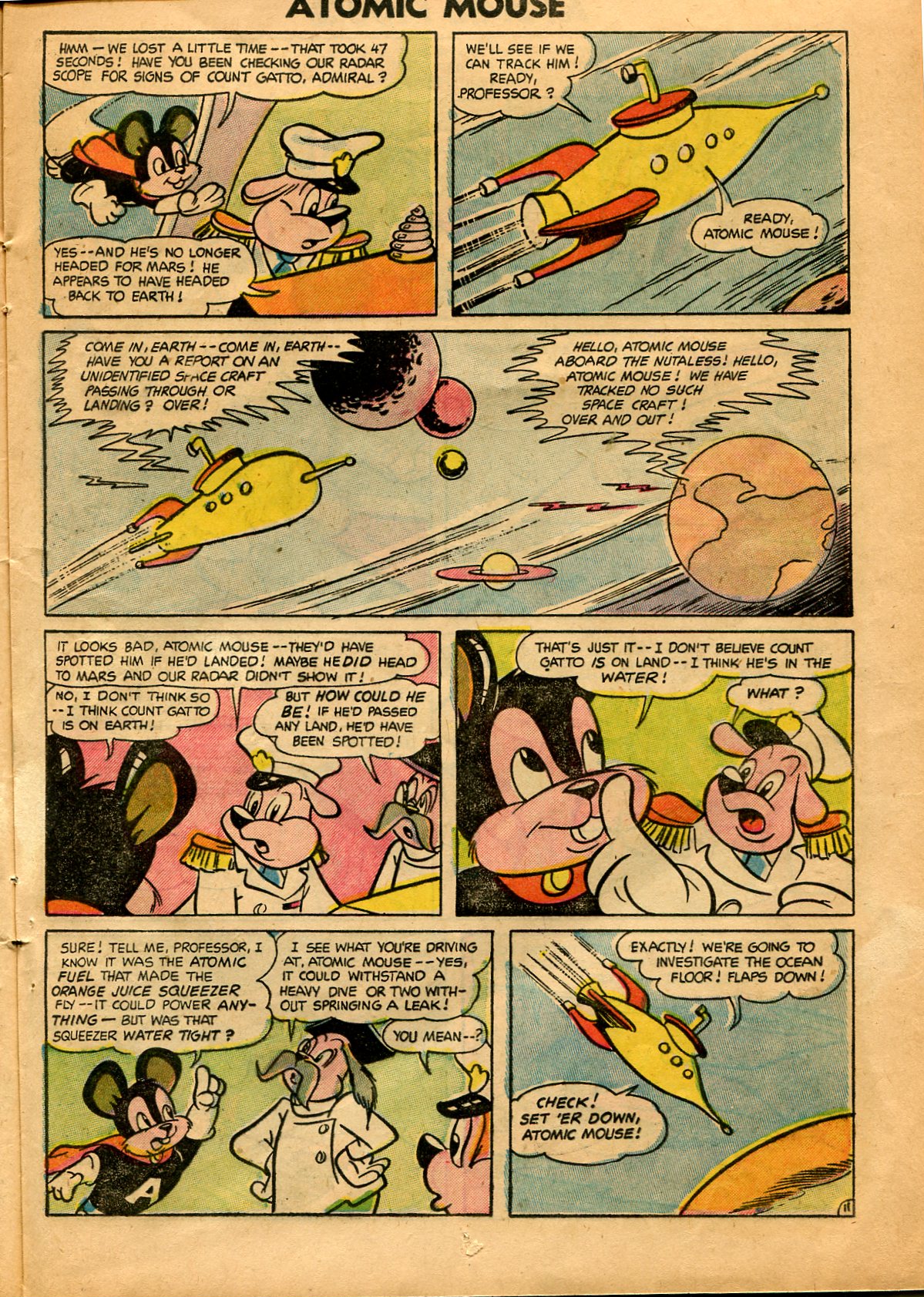 Read online Atomic Mouse comic -  Issue #10 - 13