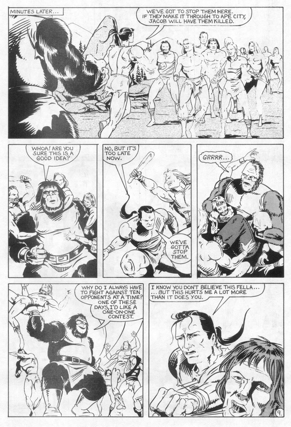 Read online Planet of the Apes (1990) comic -  Issue #24 - 11