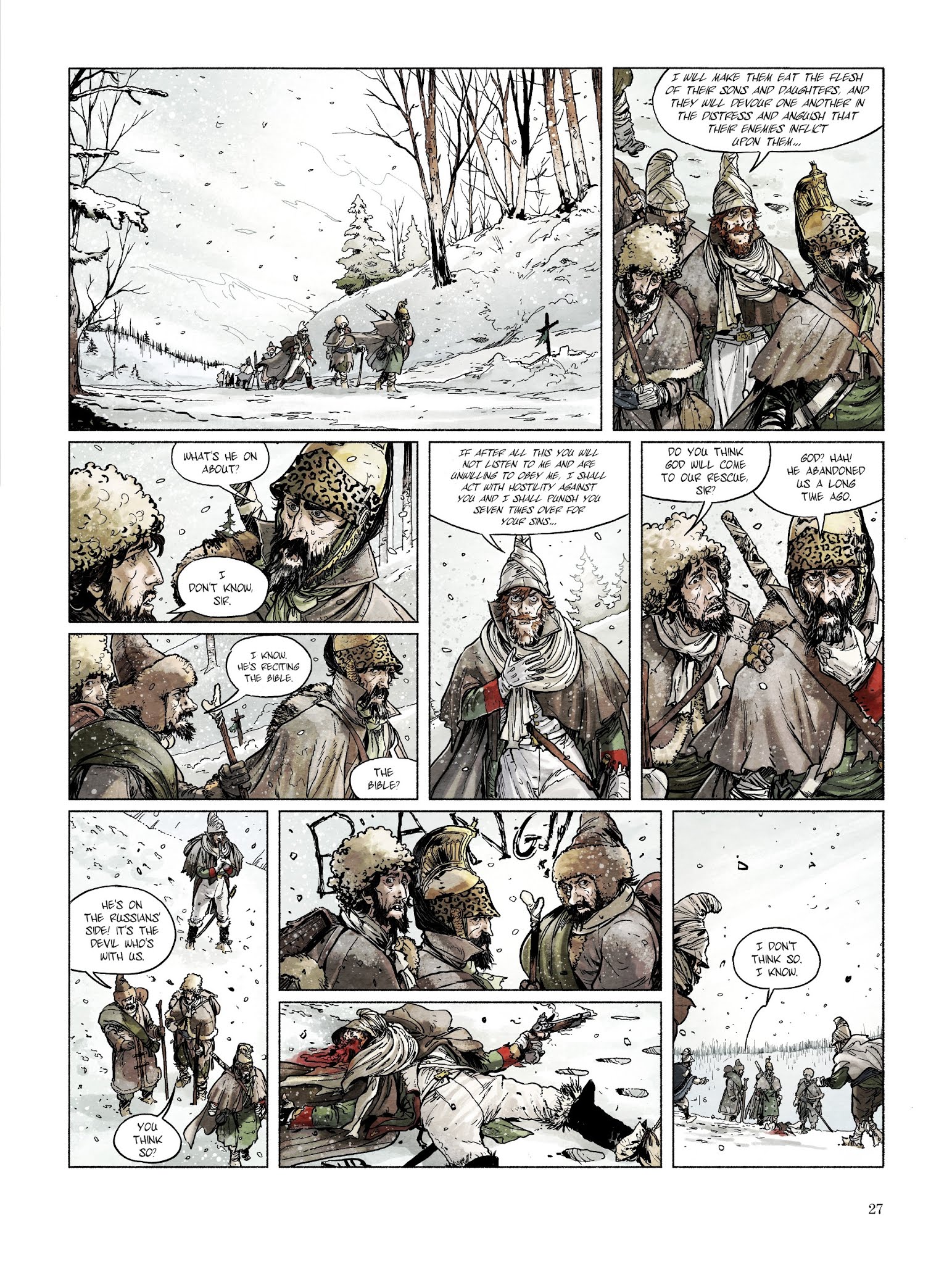 Read online Berezina comic -  Issue #3 - 29