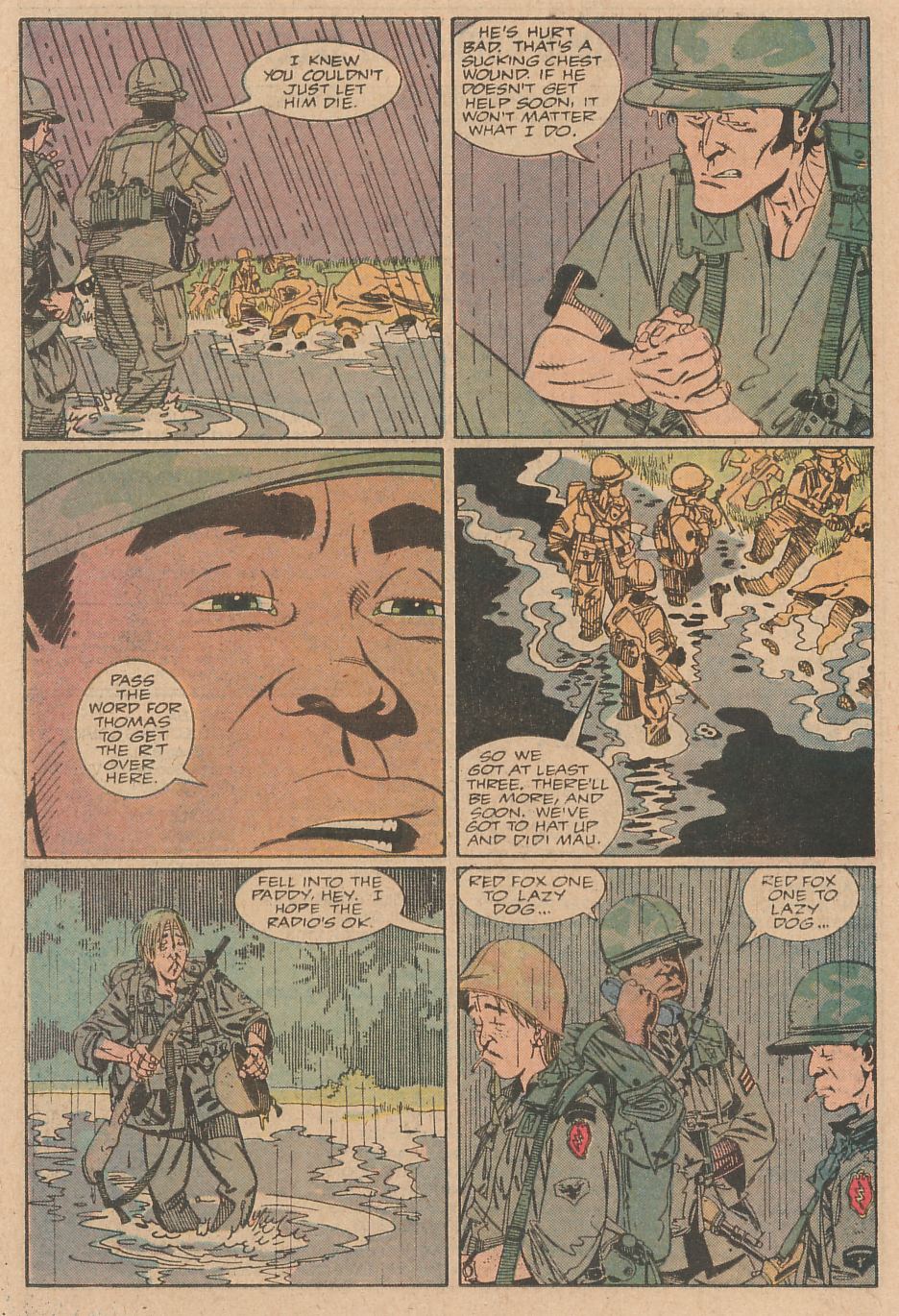 Read online The 'Nam comic -  Issue #6 - 19