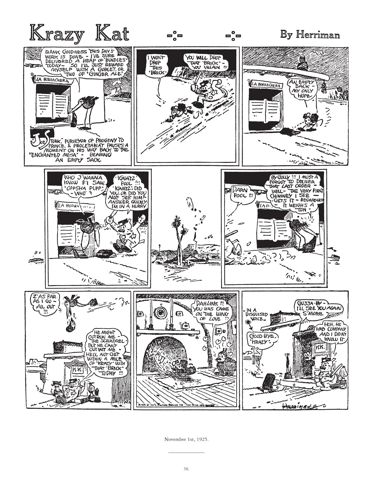 Read online Krazy & Ignatz comic -  Issue # TPB 4 - 57