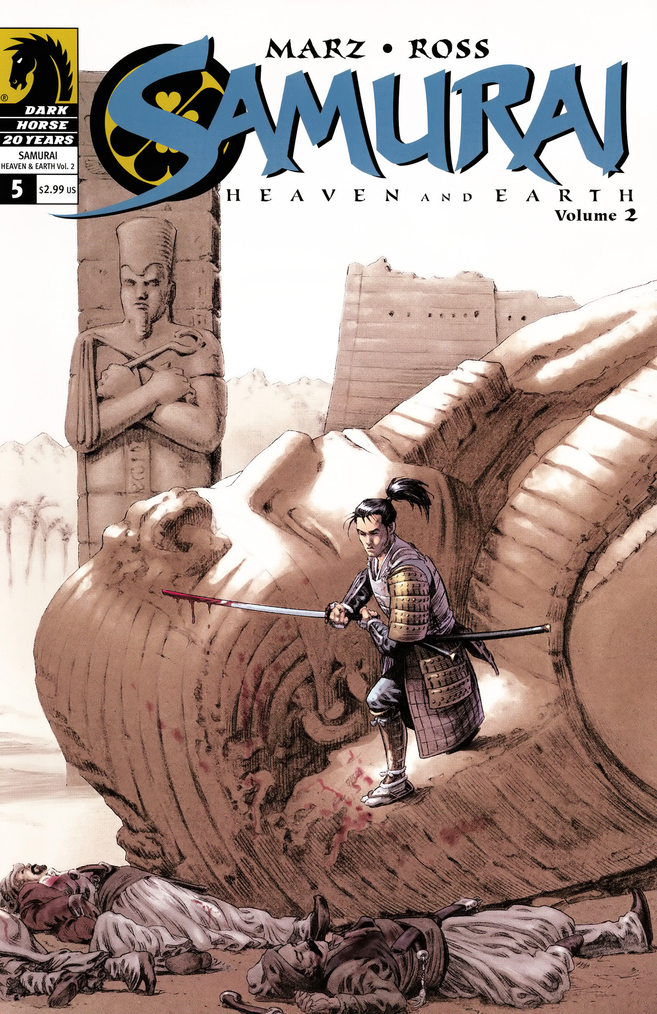 Read online Samurai: Heaven and Earth (2006) comic -  Issue #5 - 1