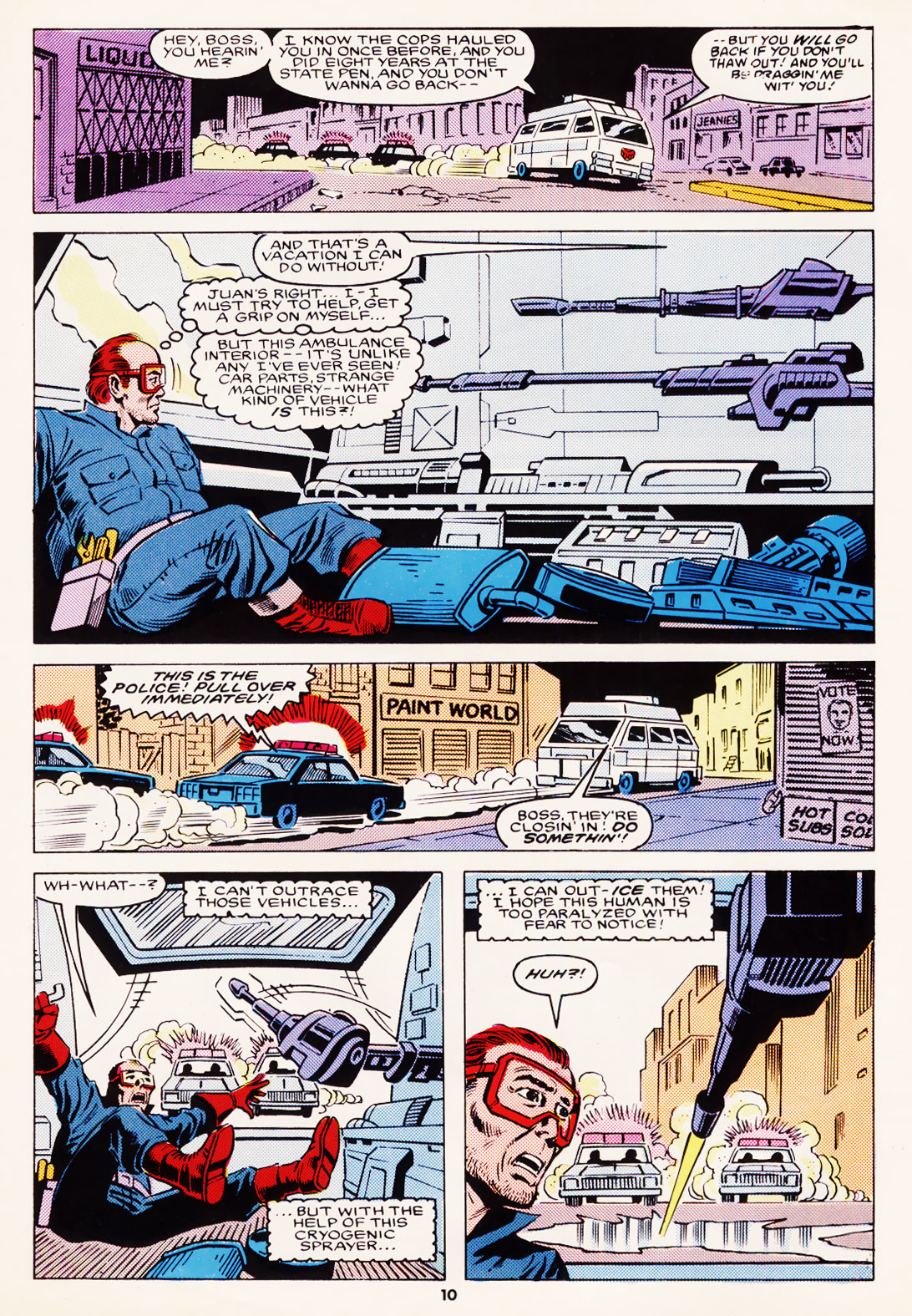 Read online The Transformers (UK) comic -  Issue #109 - 10
