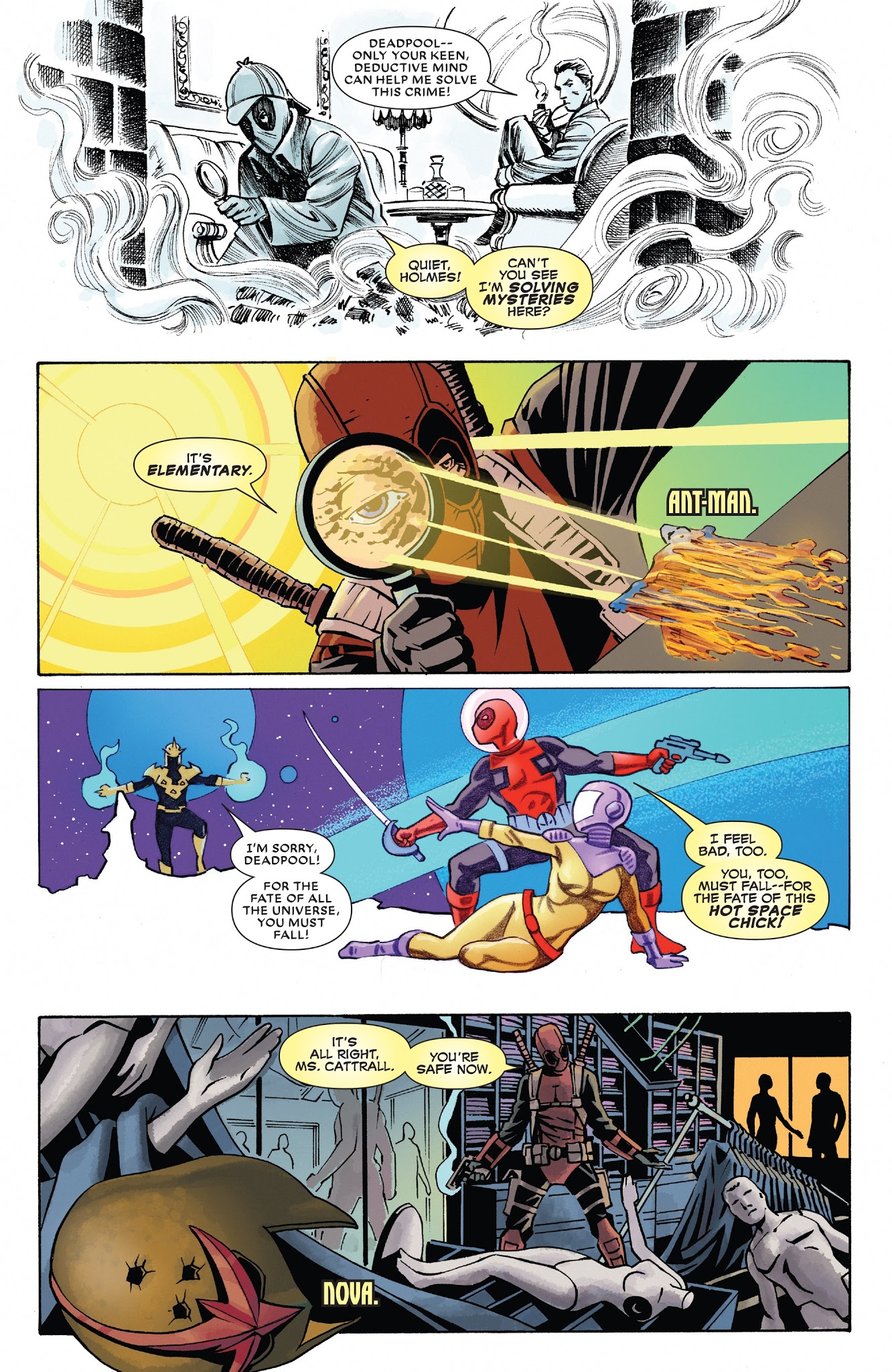 Read online Deadpool Kills the Marvel Universe Again comic -  Issue #4 - 16