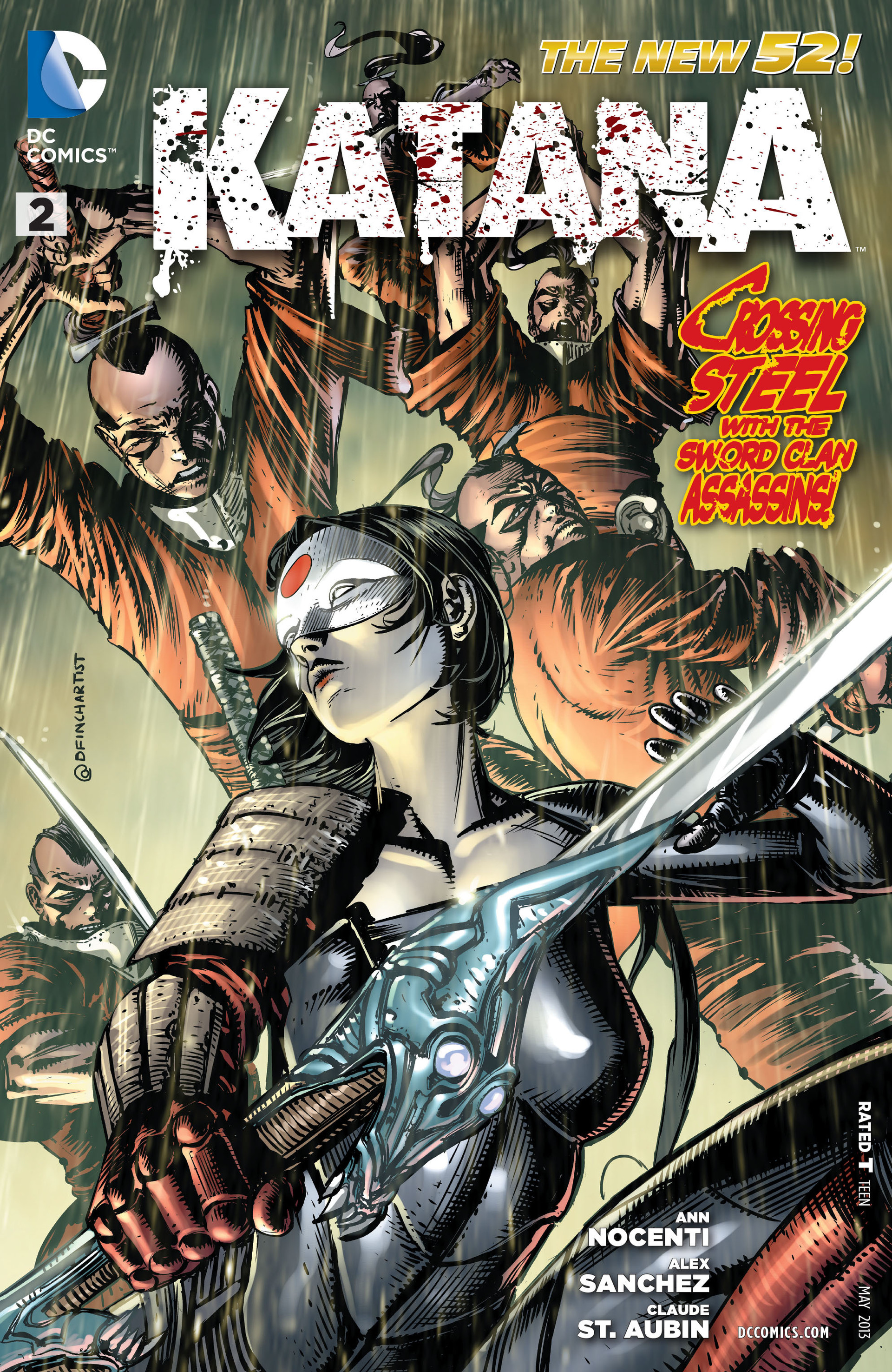 Read online Katana comic -  Issue #2 - 1