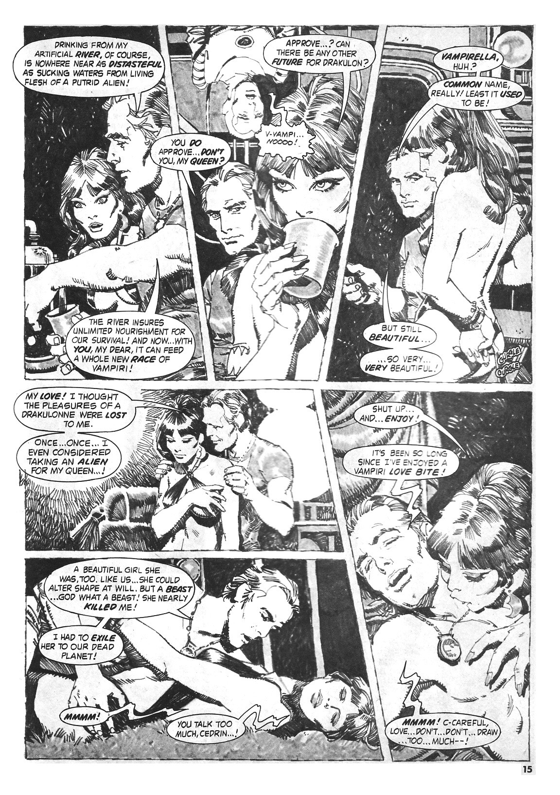 Read online Vampirella (1969) comic -  Issue #65 - 15