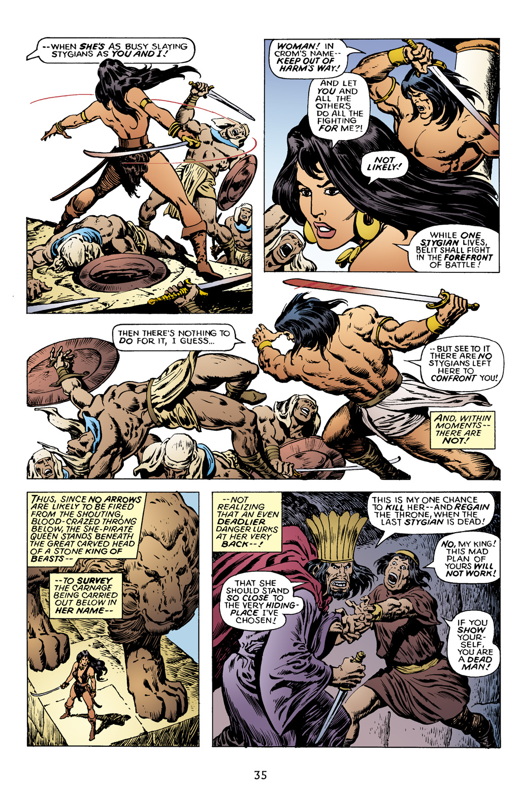 Read online The Chronicles of Conan comic -  Issue # TPB 12 (Part 1) - 36