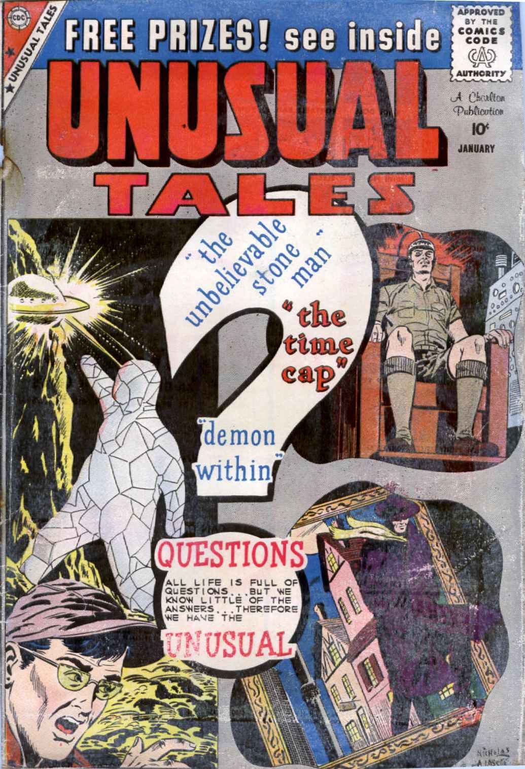 Read online Unusual Tales comic -  Issue #20 - 1
