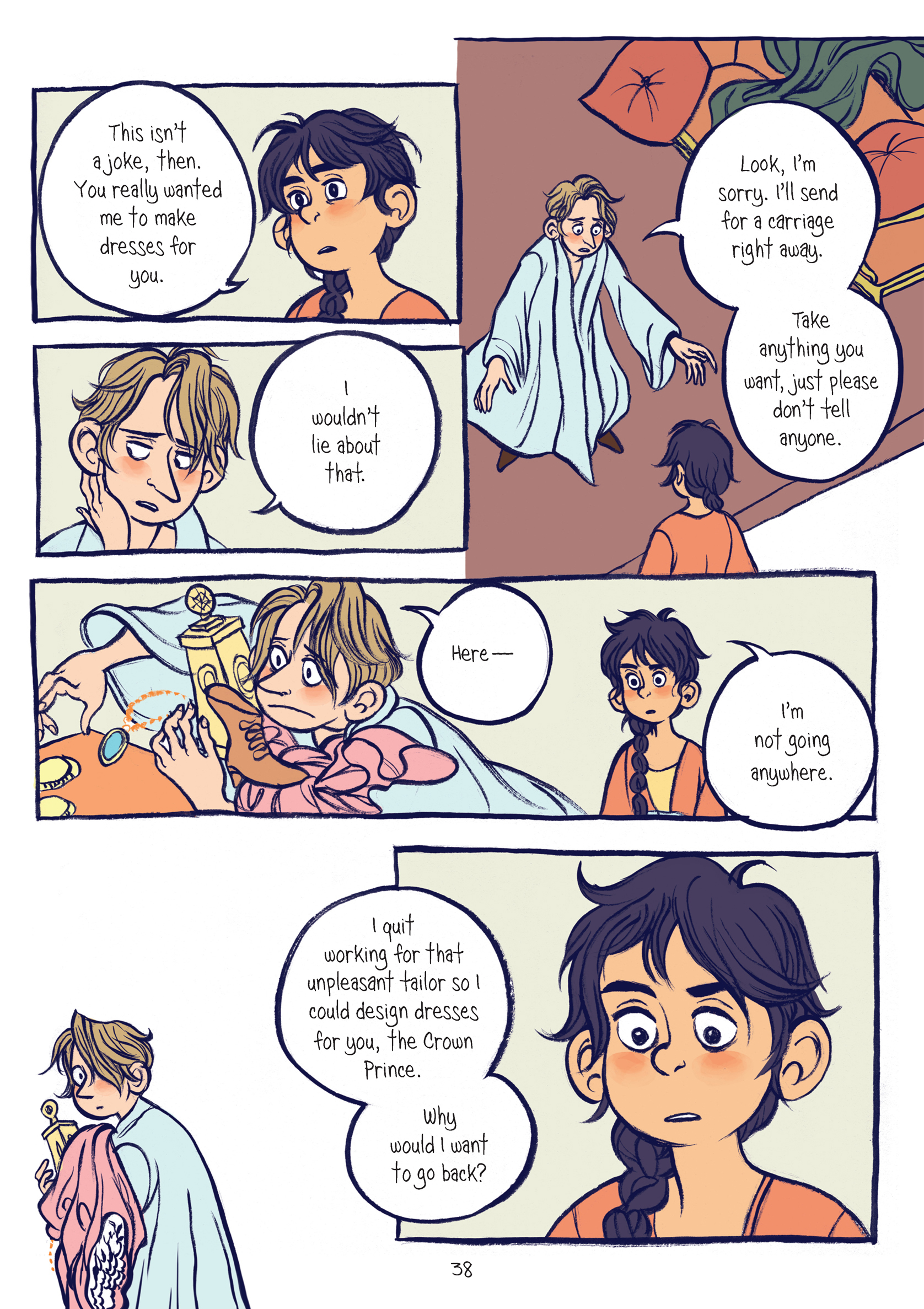 Read online The Prince and the Dressmaker comic -  Issue # TPB (Part 1) - 42
