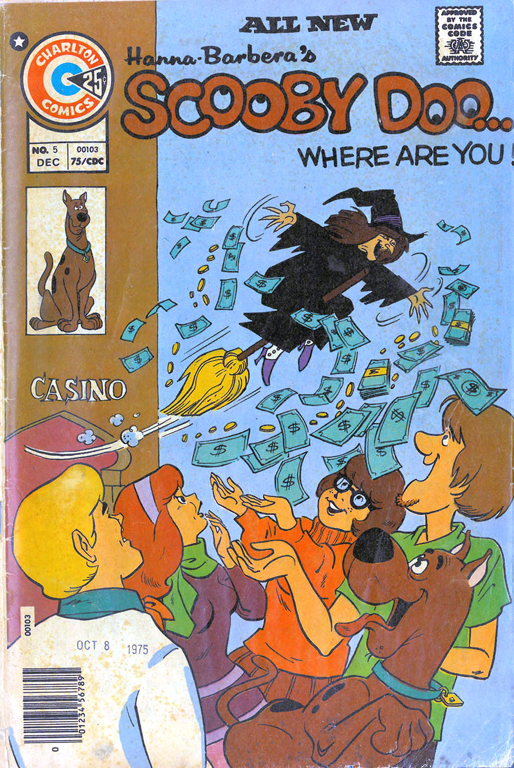 Read online Scooby Doo, Where Are You? (1975) comic -  Issue #5 - 1