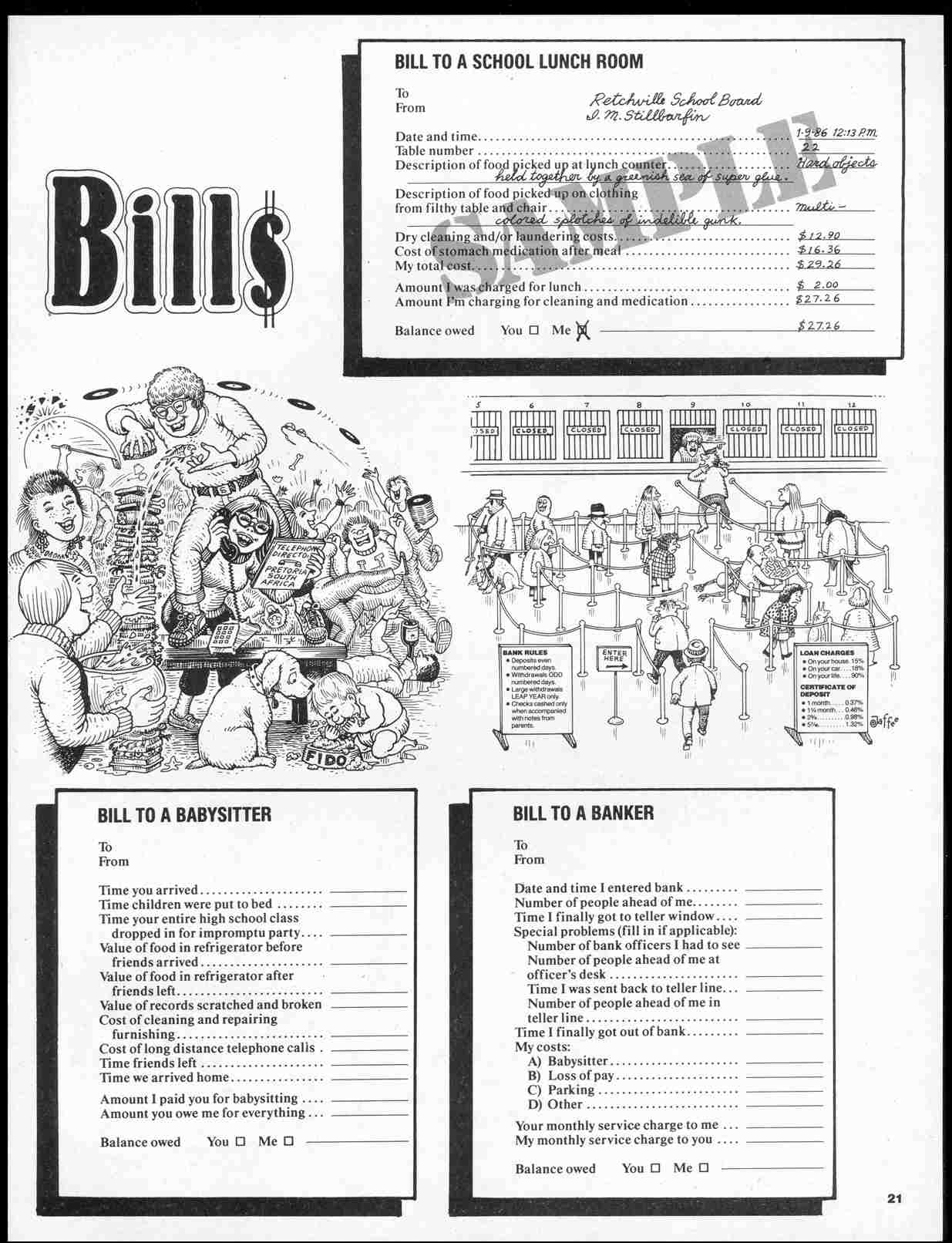 Read online MAD comic -  Issue #263 - 23