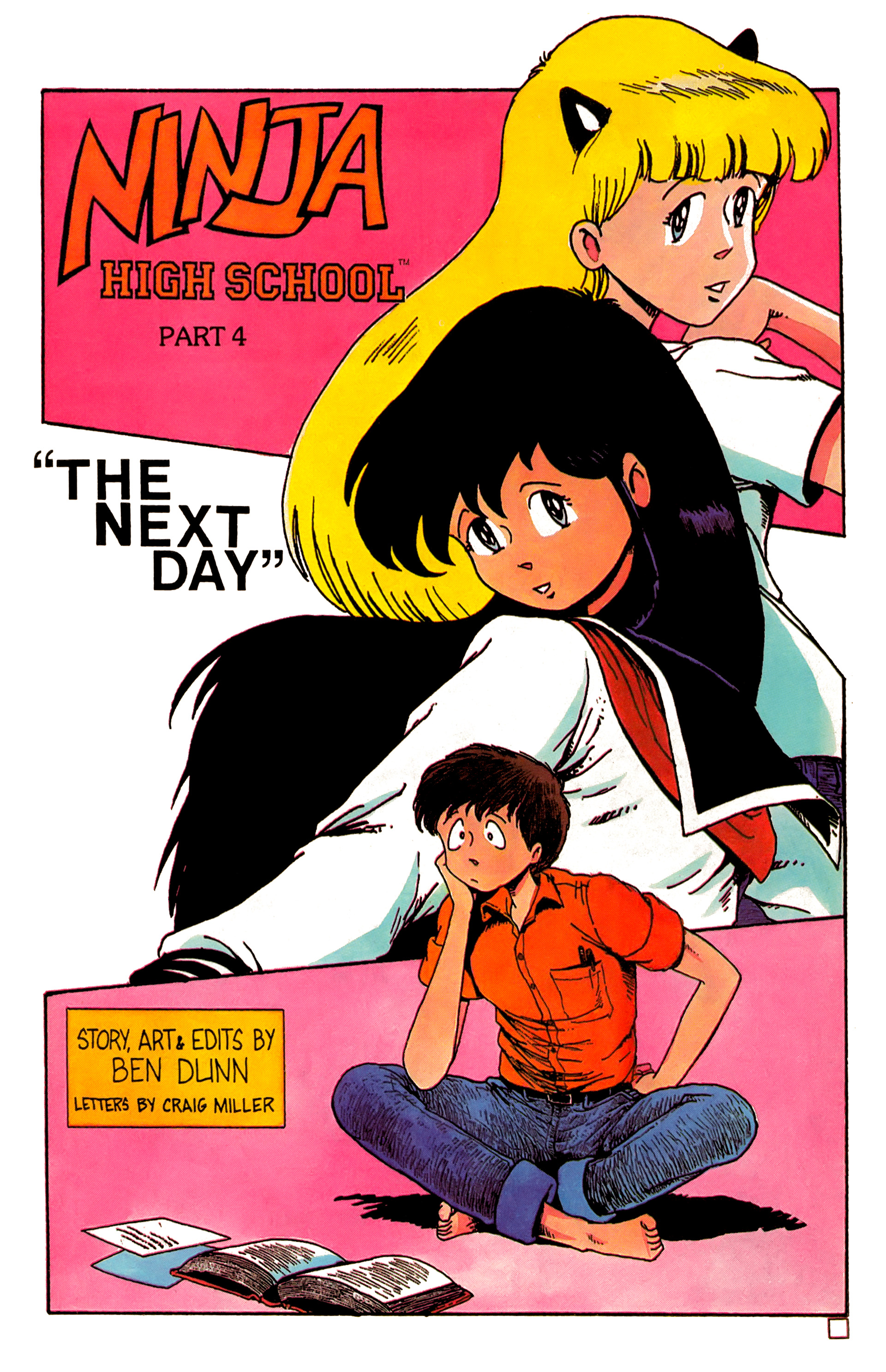 Read online Ninja High School In Color comic -  Issue #4 - 3