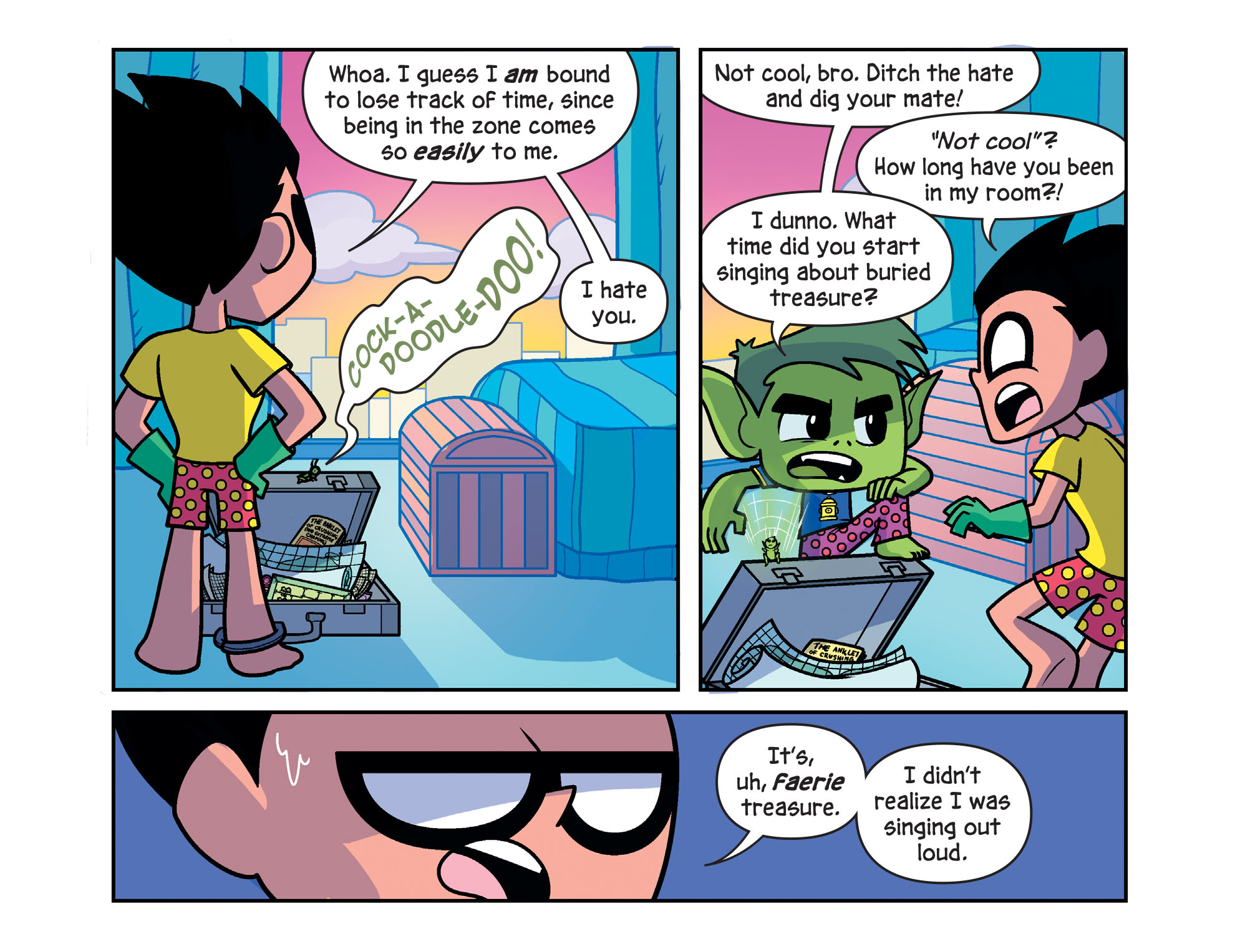 Read online Teen Titans Go! Roll With It! comic -  Issue #1 - 10