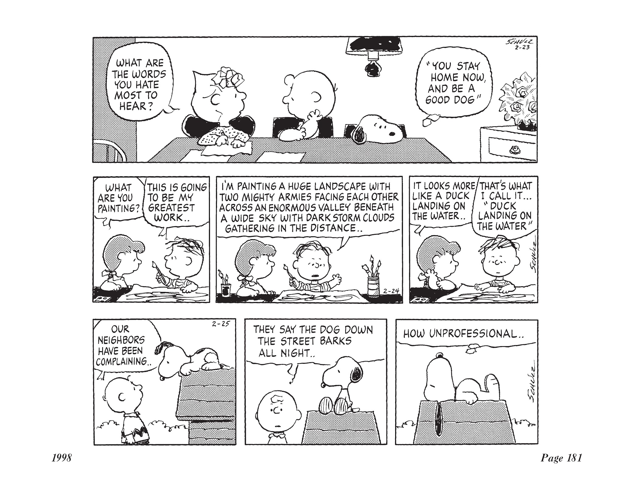 Read online The Complete Peanuts comic -  Issue # TPB 24 - 194