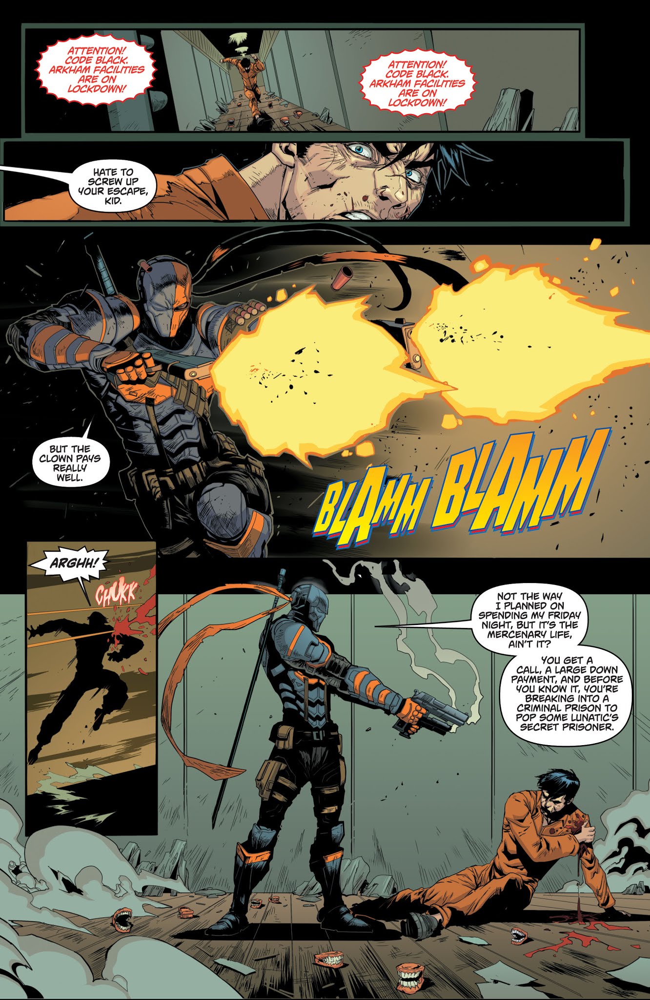 Read online Batman: Arkham Knight: Genesis comic -  Issue # TPB - 98