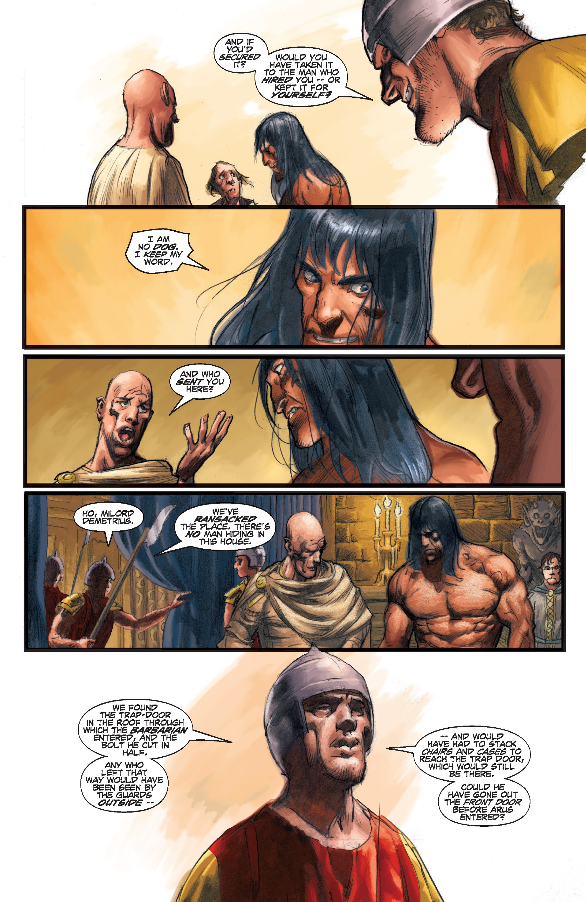 Read online Conan Chronicles Epic Collection comic -  Issue # TPB Out of the Darksome Hills (Part 3) - 55