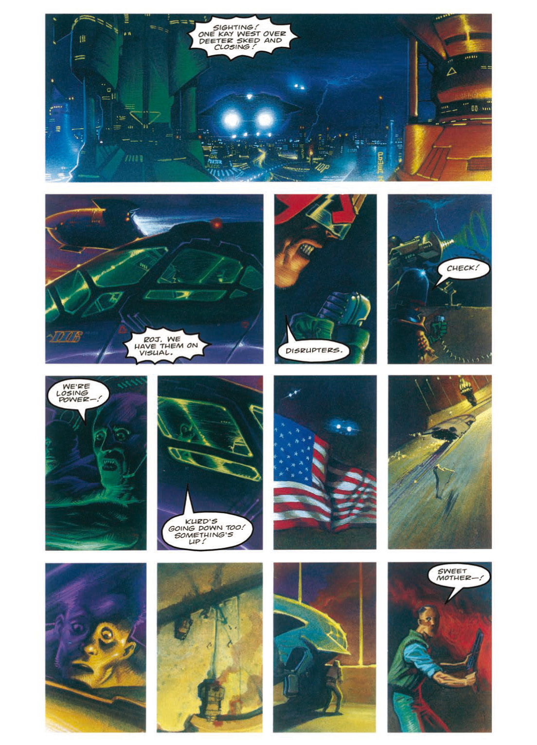 Read online Judge Dredd: America comic -  Issue # TPB - 55