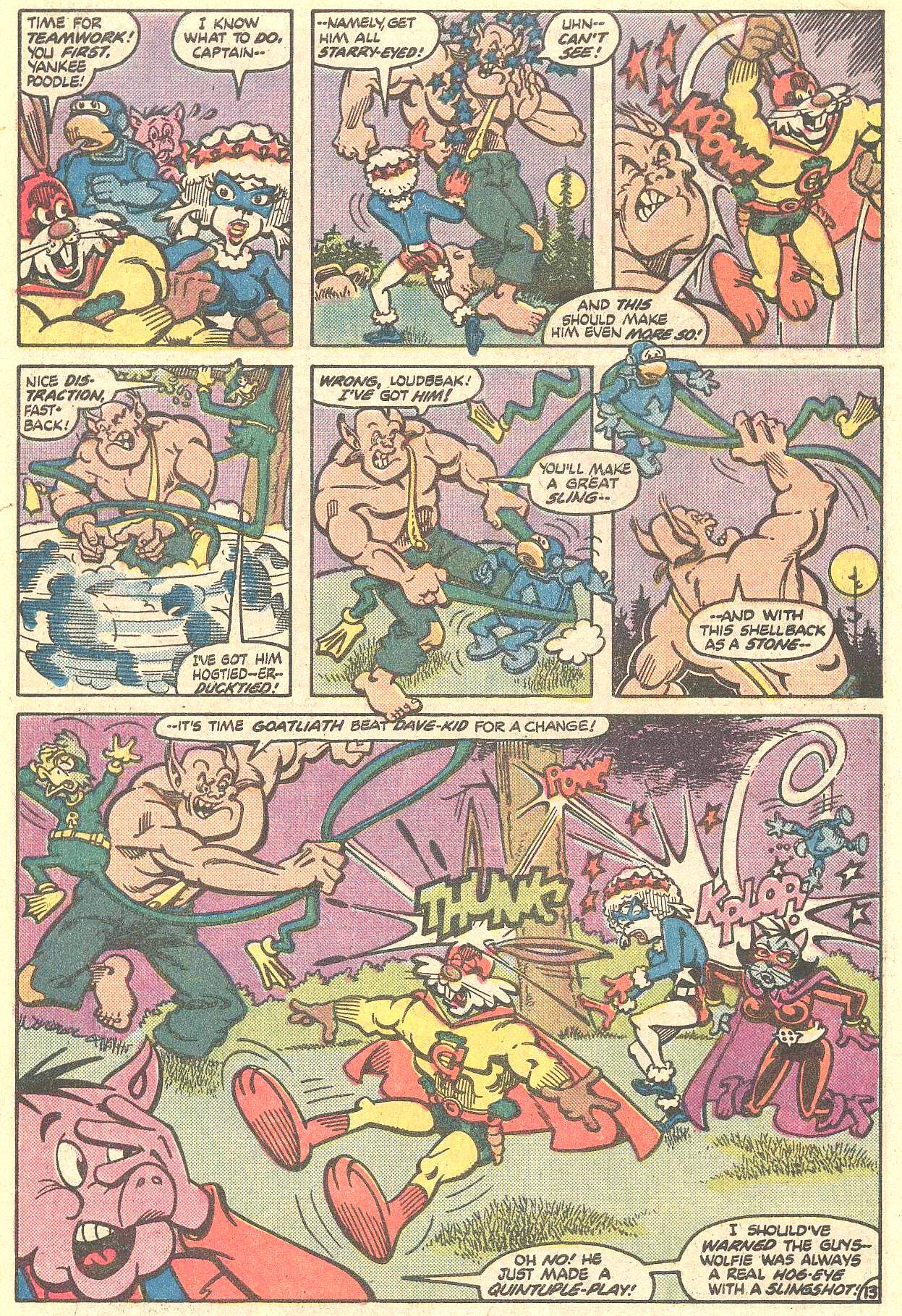Read online Captain Carrot and His Amazing Zoo Crew! comic -  Issue #11 - 14