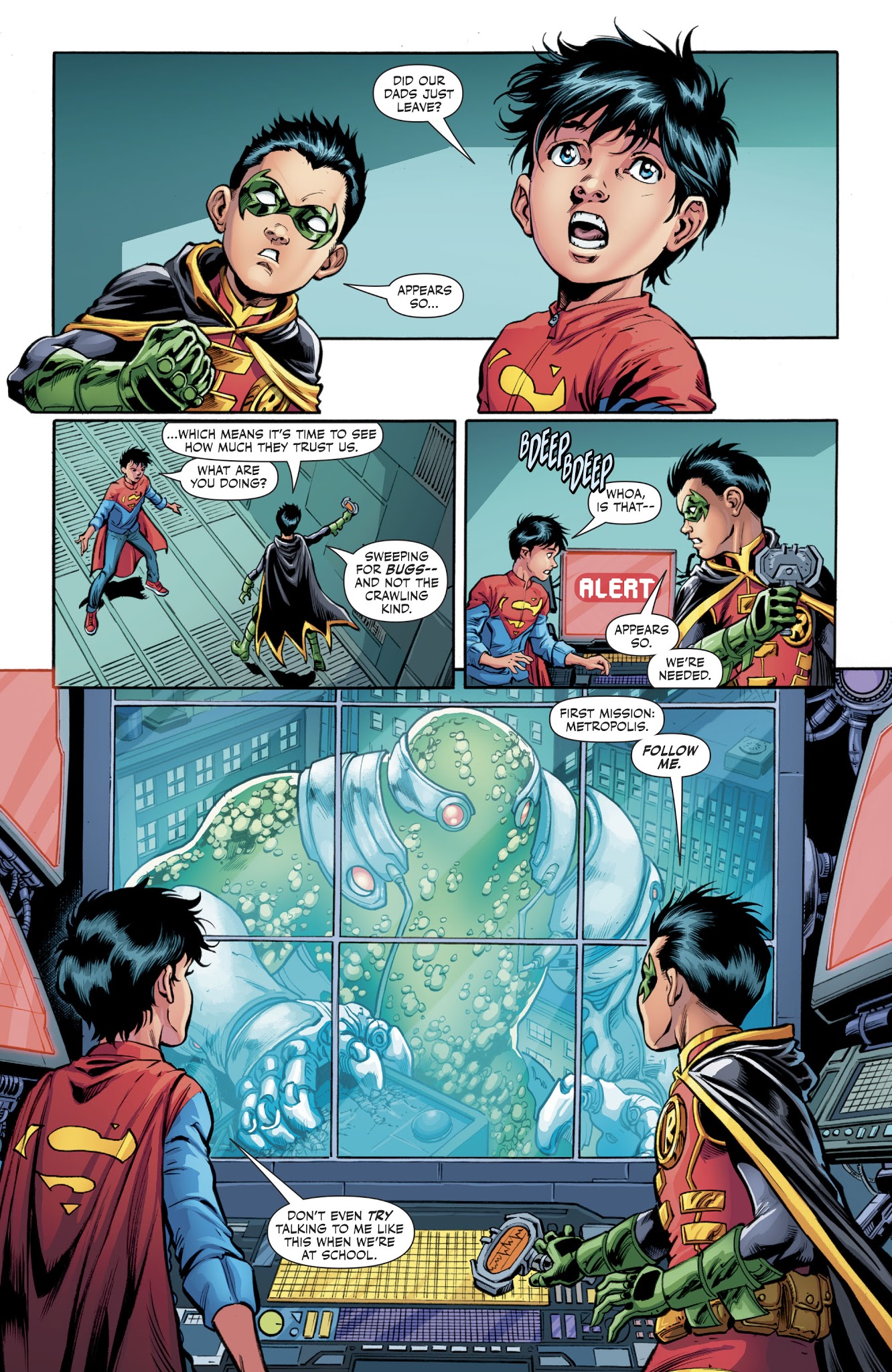 Read online Super Sons comic -  Issue #10 - 19
