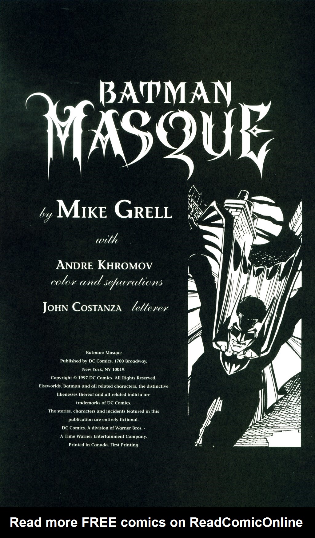 Read online Batman: Masque comic -  Issue # Full - 2