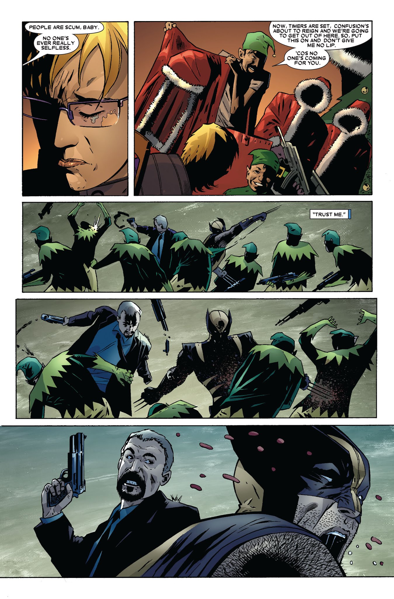 Read online Wolverine: Blood & Sorrow comic -  Issue # TPB - 109