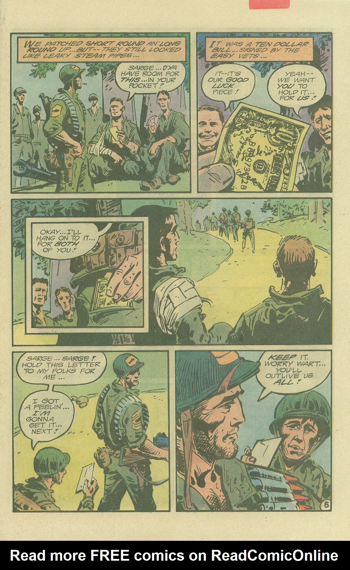 Read online Sgt. Rock comic -  Issue #389 - 5