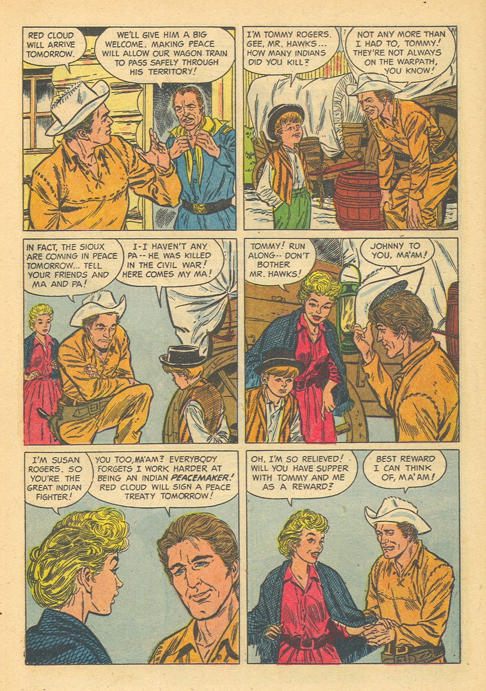 Read online Four Color Comics comic -  Issue #687 - 12