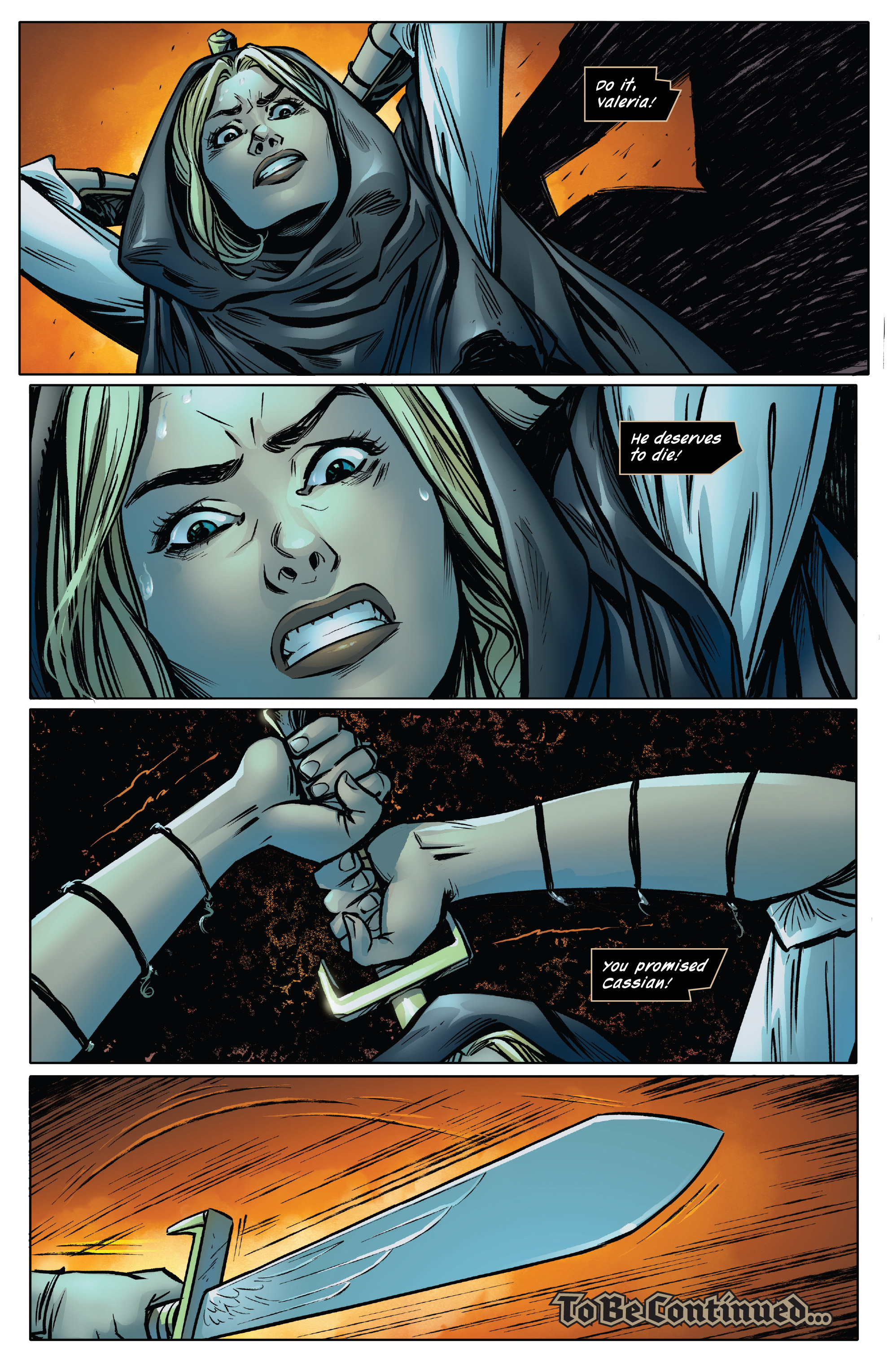 Read online Age of Conan: Valeria comic -  Issue #4 - 22