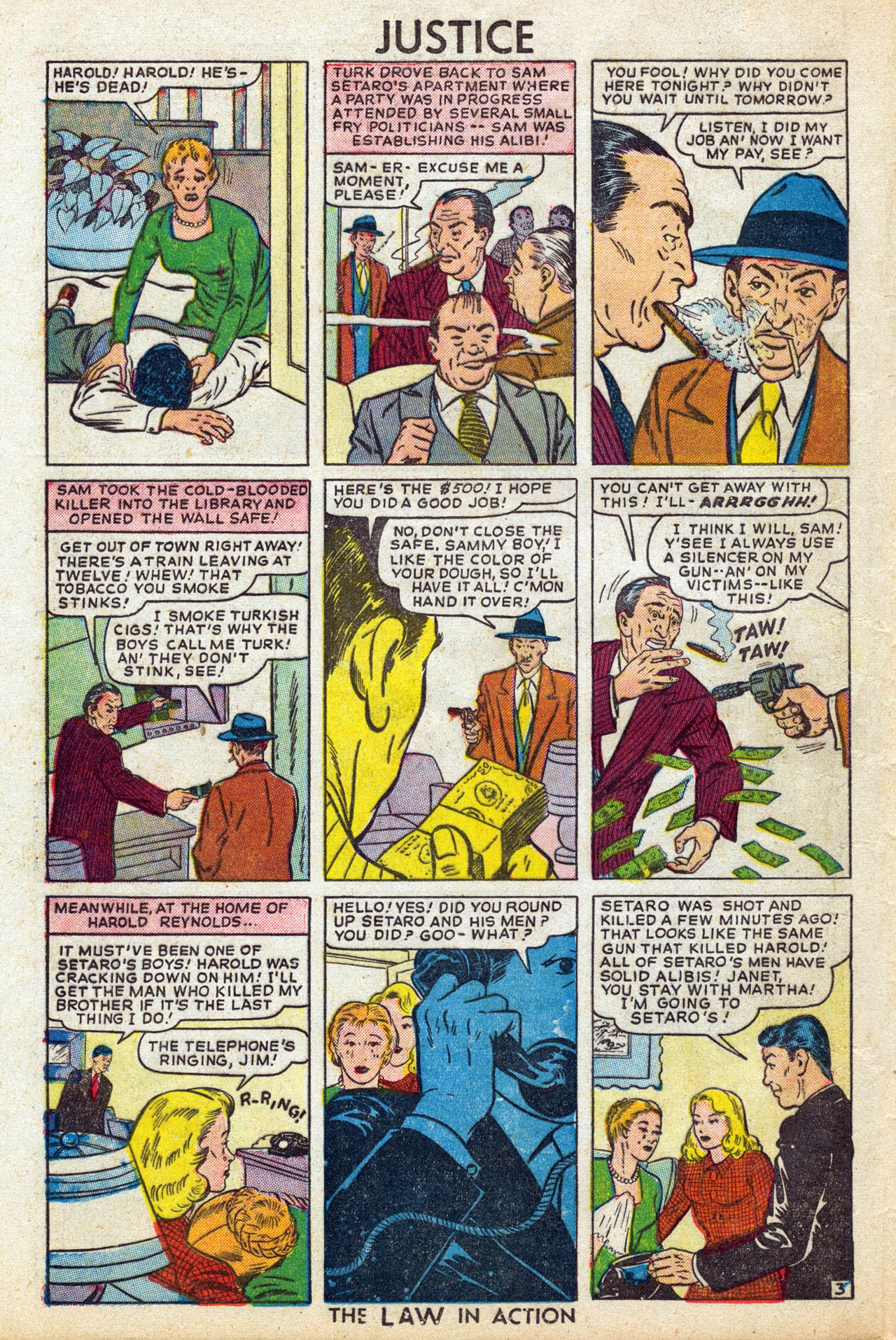 Read online Justice Comics (1948) comic -  Issue #10 - 16