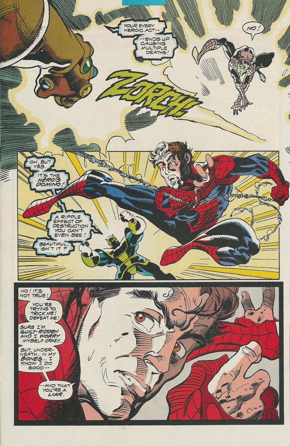 Read online Spider-Man (1990) comic -  Issue #17 - No One Gets Outta Here Alive - 19