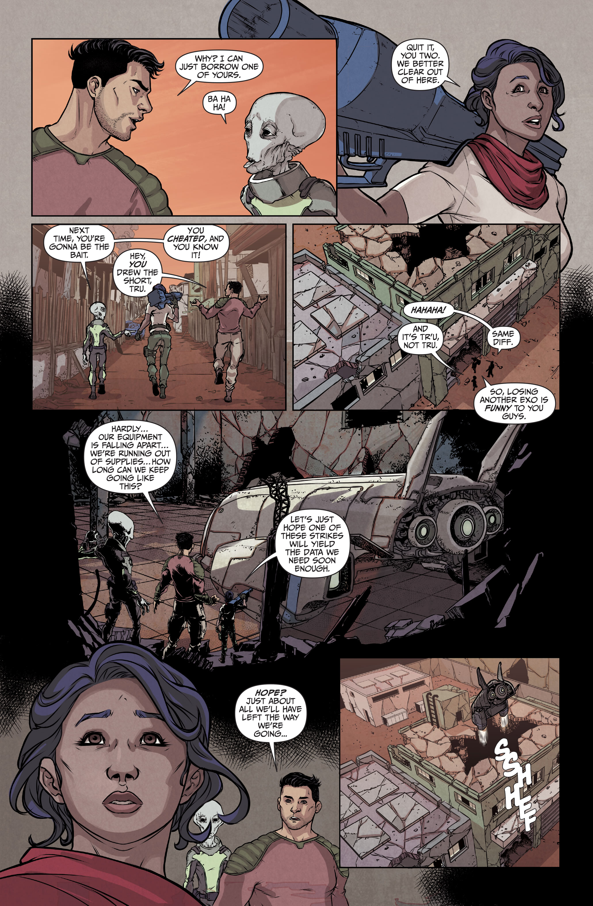 Read online Exilium comic -  Issue #1 - 9