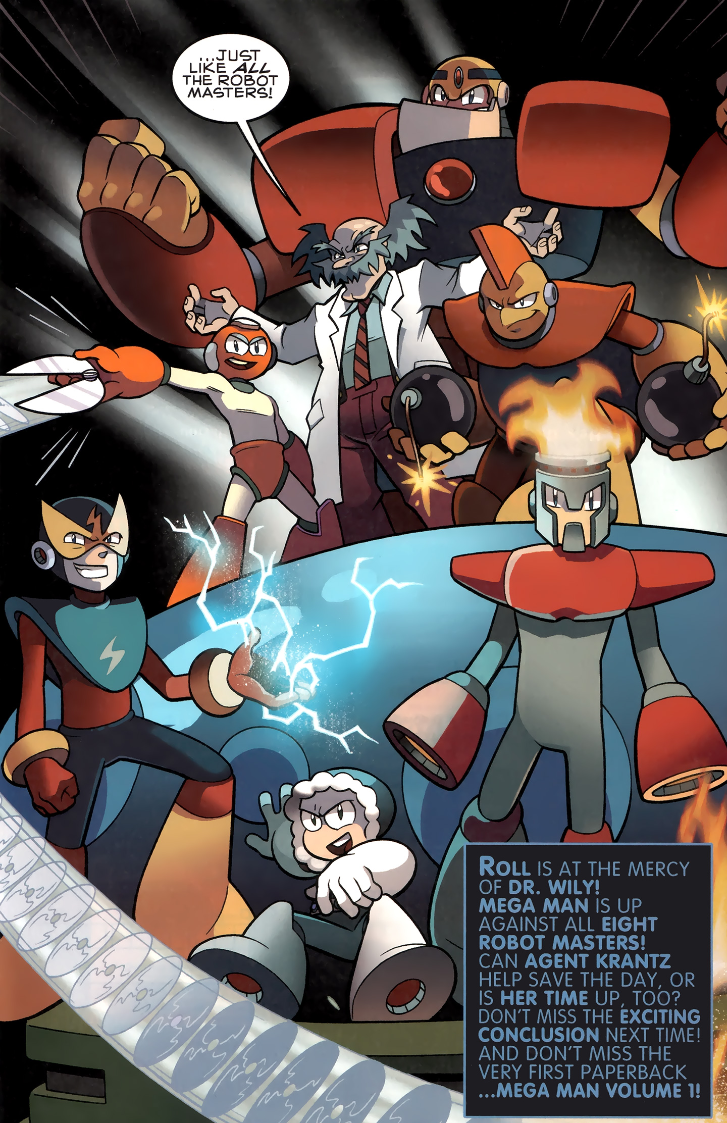 Read online Mega Man comic -  Issue #7 - 23