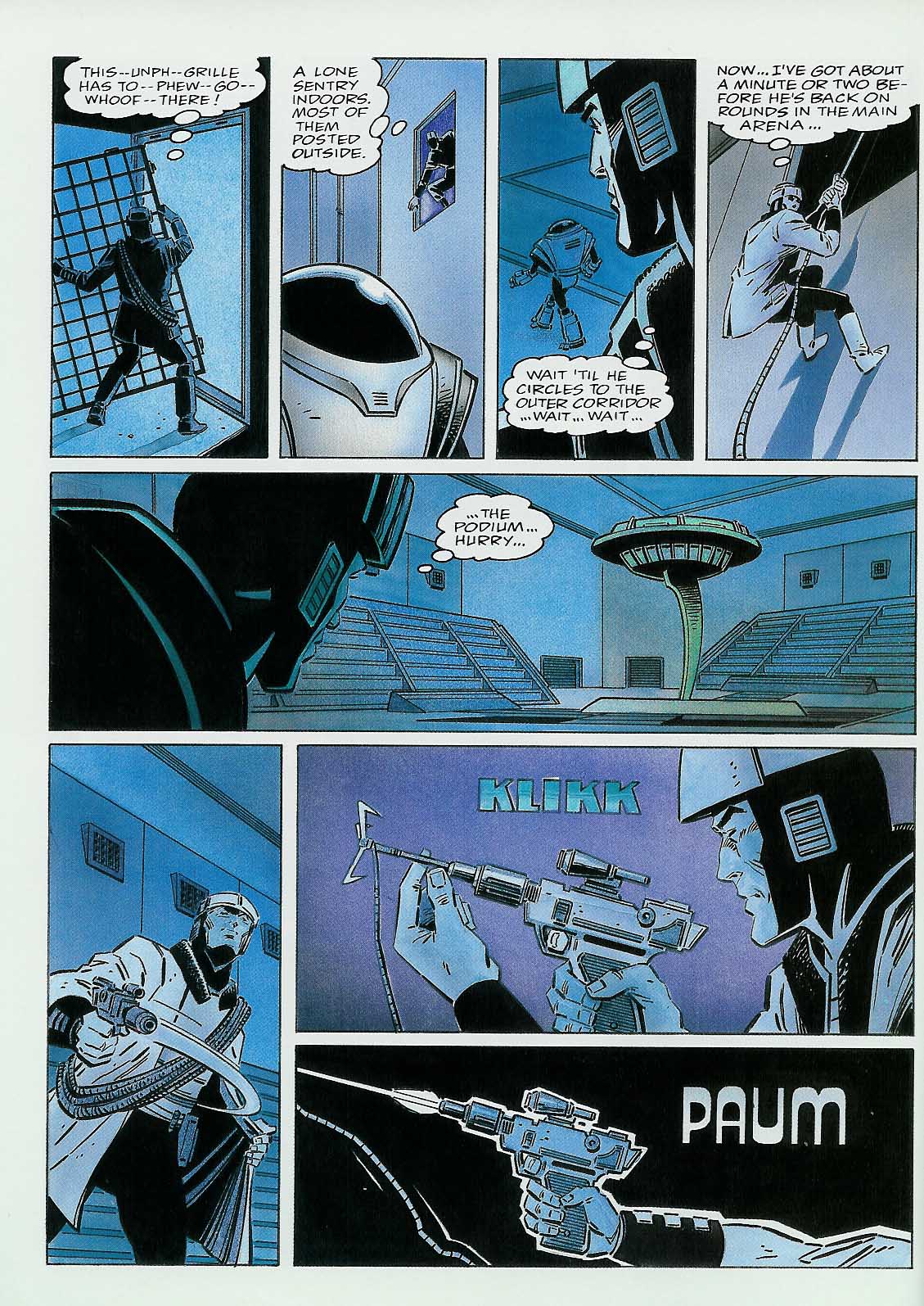 Read online Marvel Graphic Novel comic -  Issue #25 - The Alien Legion - A Grey Day to Die - 40