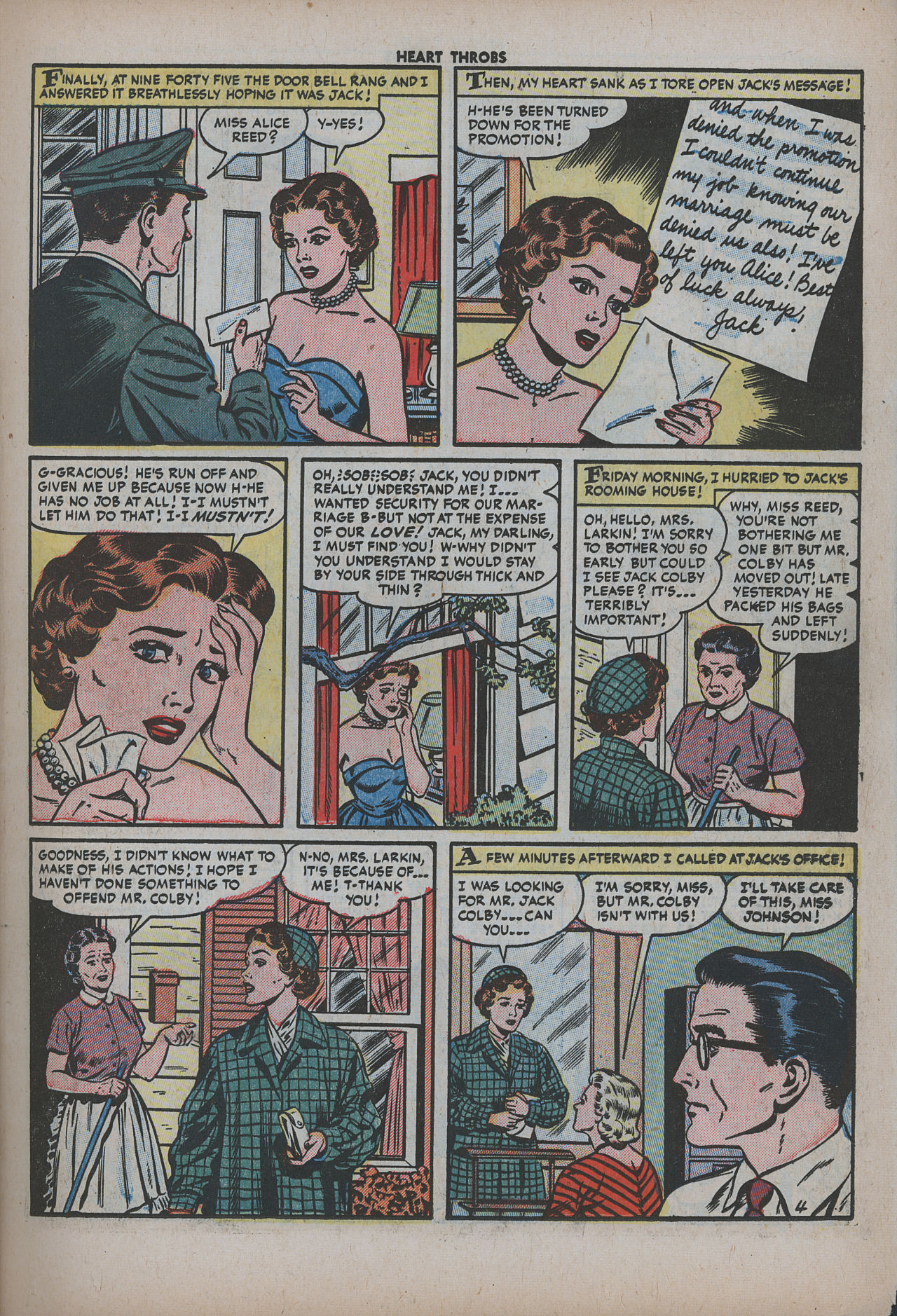 Read online Heart Throbs comic -  Issue #31 - 15