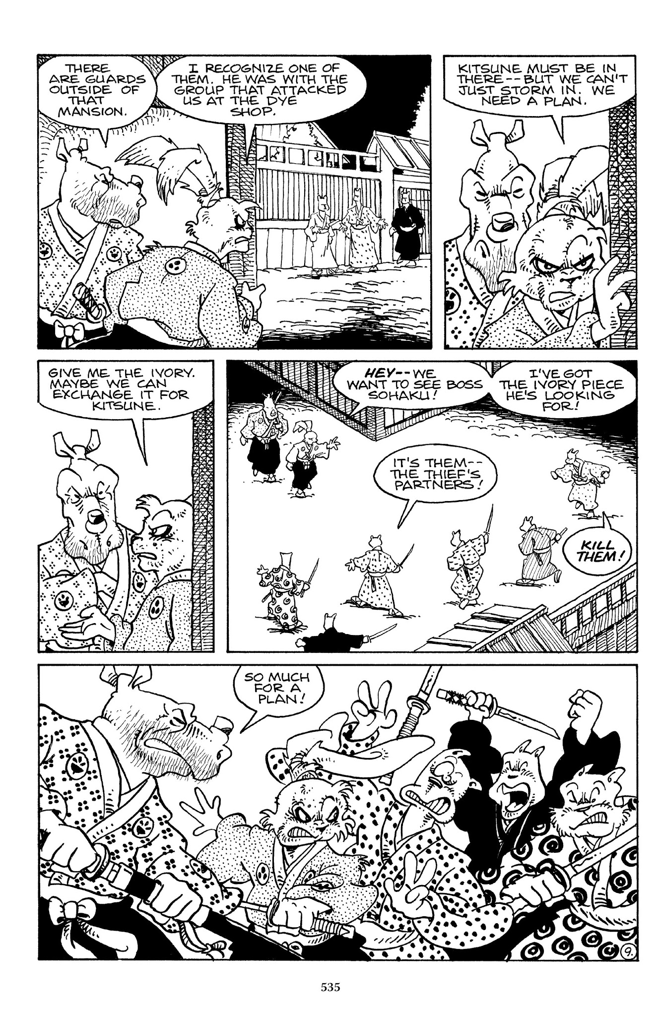 Read online The Usagi Yojimbo Saga comic -  Issue # TPB 3 - 530