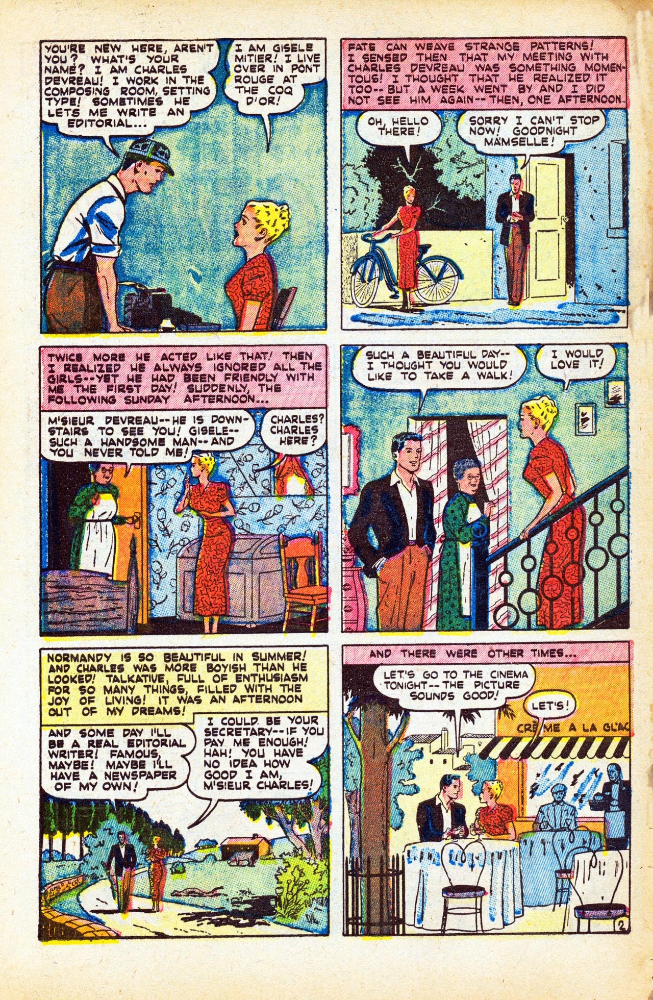 Read online Girl Comics (1949) comic -  Issue #1 - 4