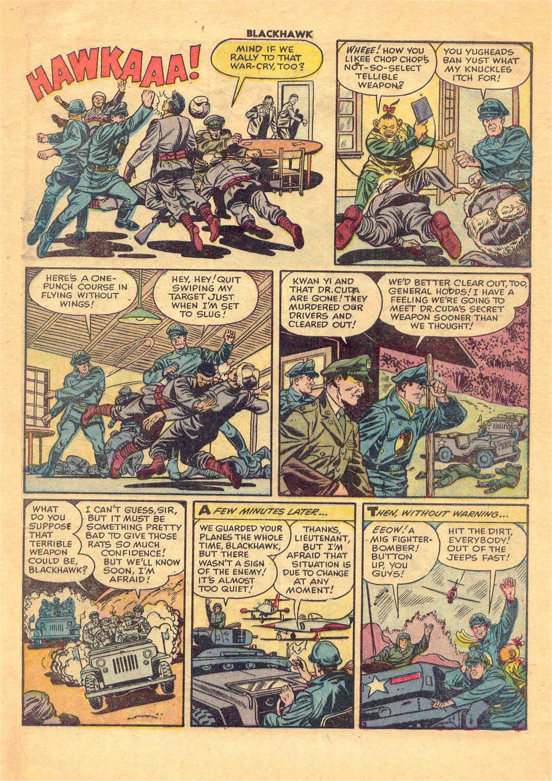 Read online Blackhawk (1957) comic -  Issue #67 - 4