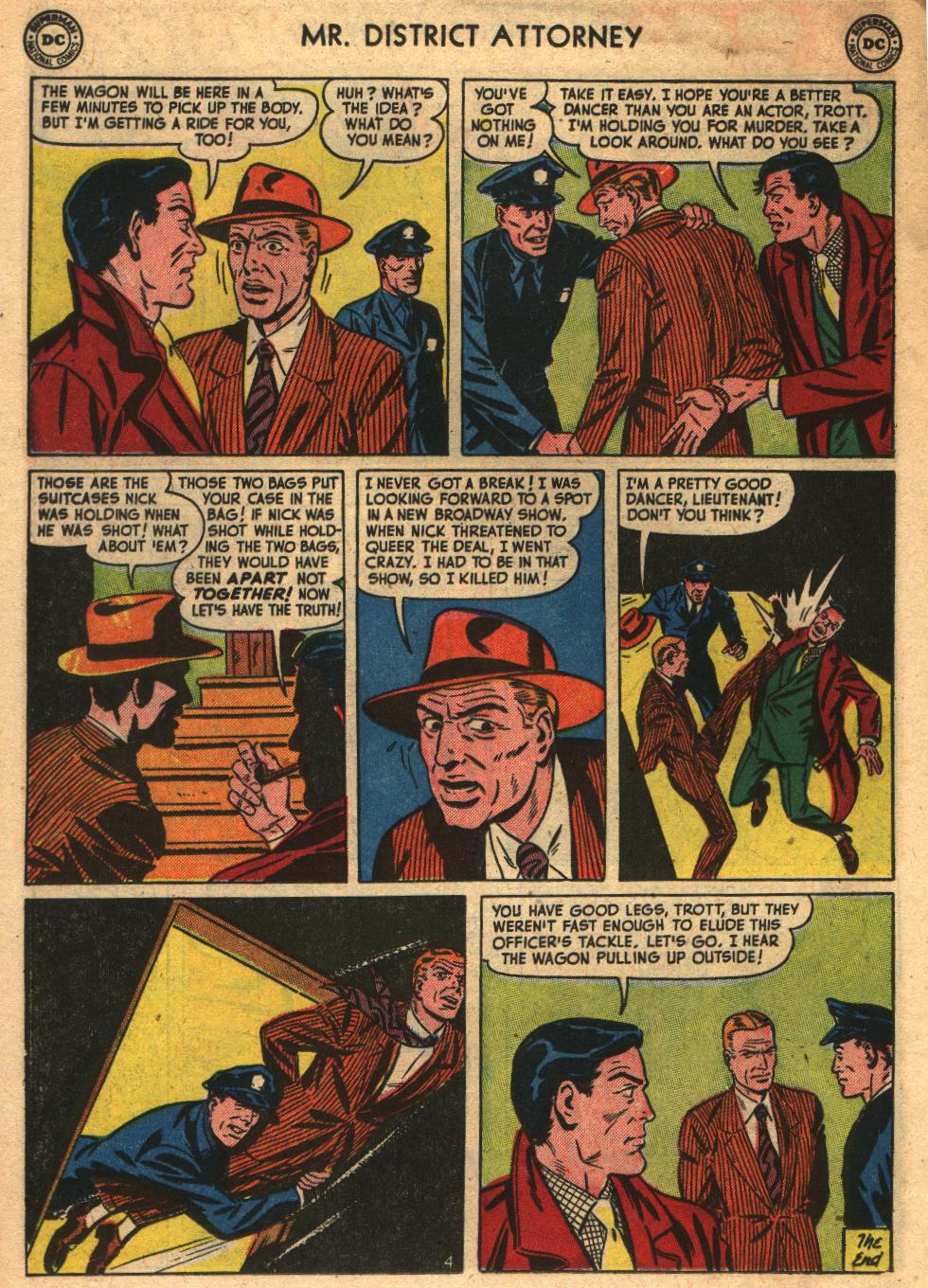 Read online Mr. District Attorney comic -  Issue #26 - 28