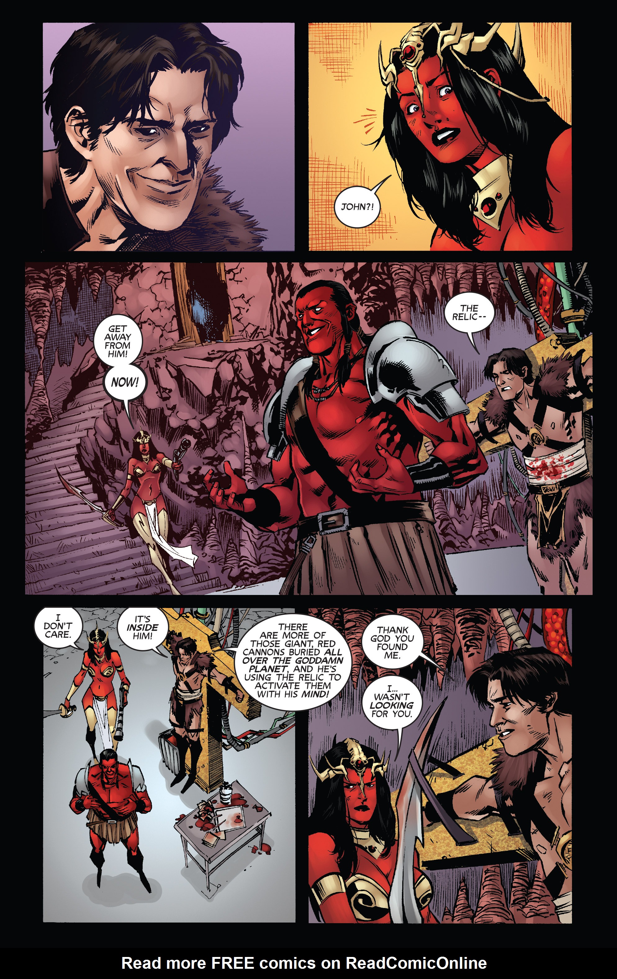 Read online Dejah of Mars comic -  Issue #4 - 12